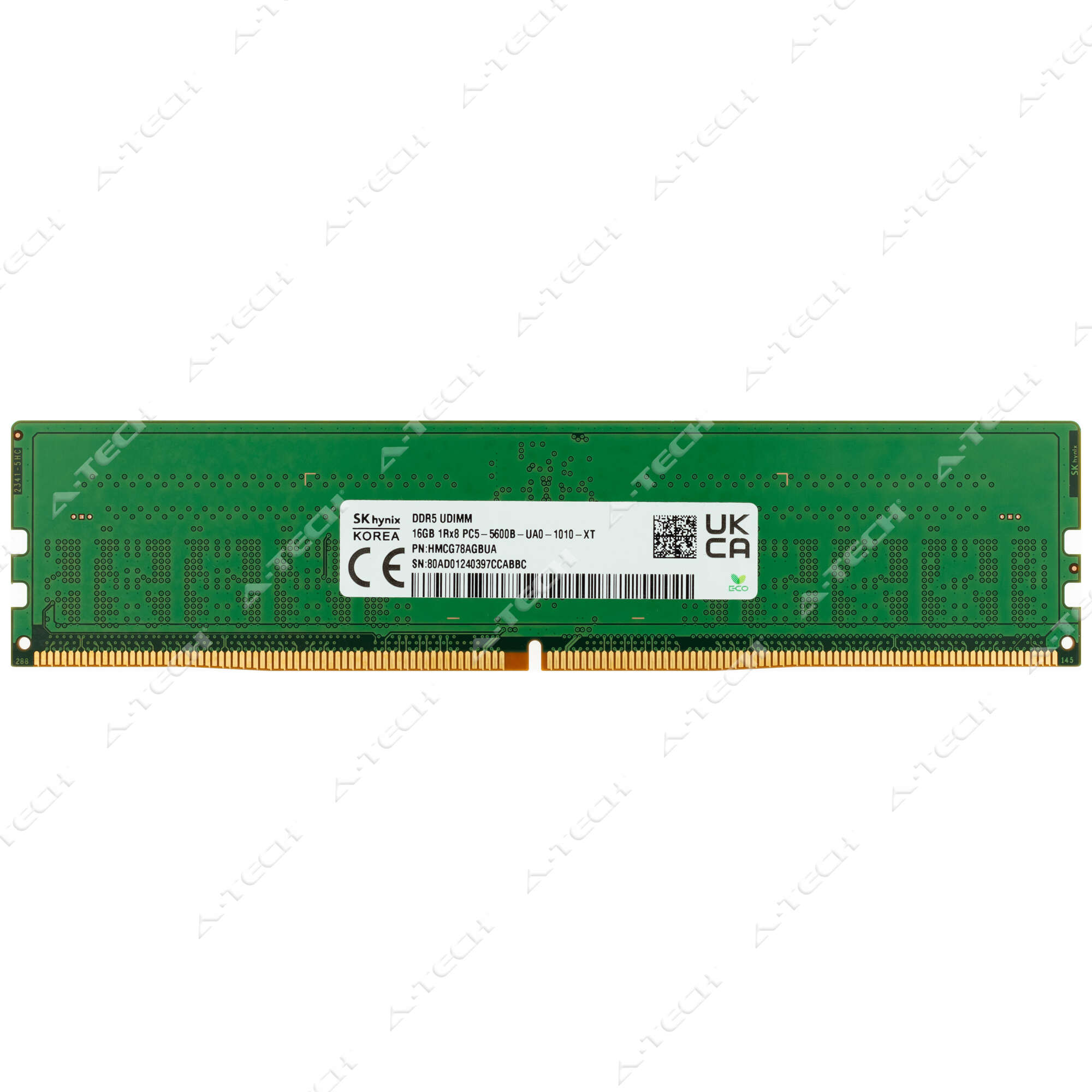 Hynix 16GB DDR5 5600 MHz PC5-44800 Non-ECC DIMM Desktop