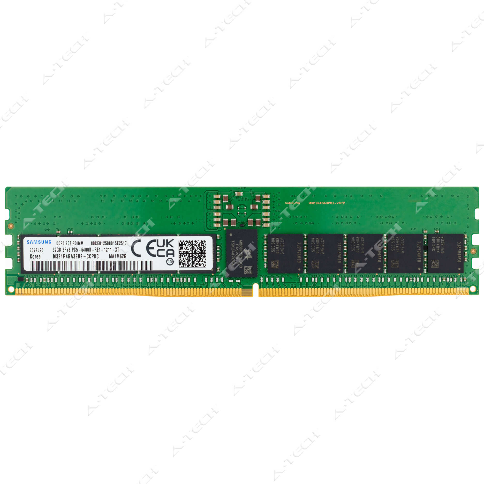Samsung 32GB DDR5 6400MHz PC5-51200 EC8 RDIMM Server Memory RAM