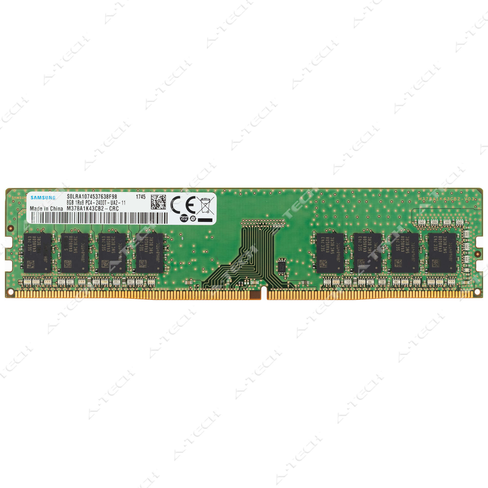 Samsung 8GB DDR4 メモリー M378A1K43B2-CRC A_Samsung_M378A1K43CB2-