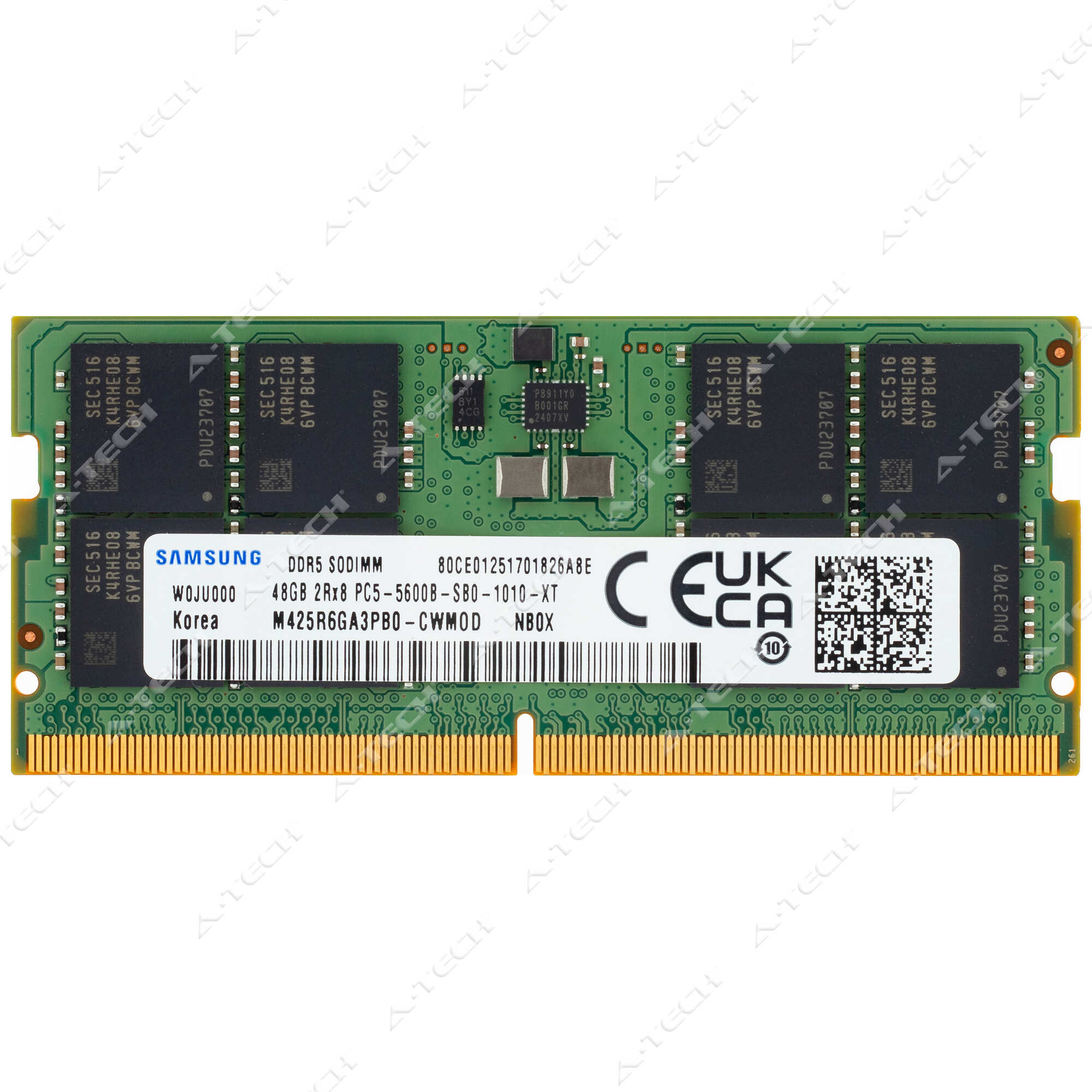 Samsung 48GB DDR5-5600 PC5-44800 2Rx8 SODIMM Laptop Memory RAM