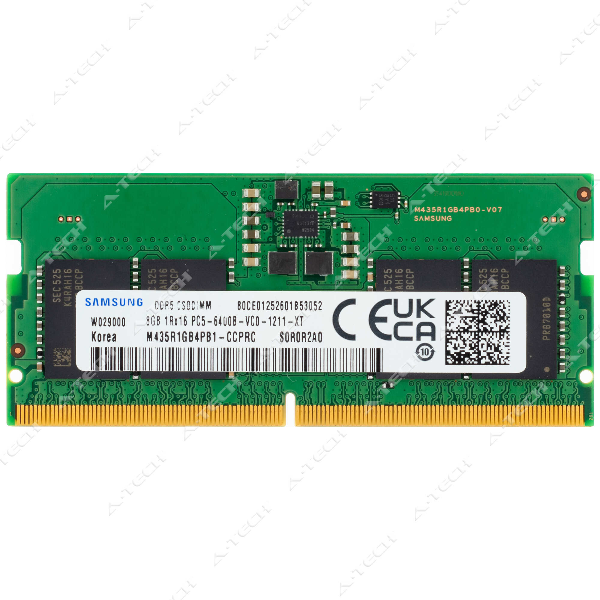 Samsung 8GB DDR5-6400 PC5-51200 1Rx16 CSODIMM Laptop Memory RAM
