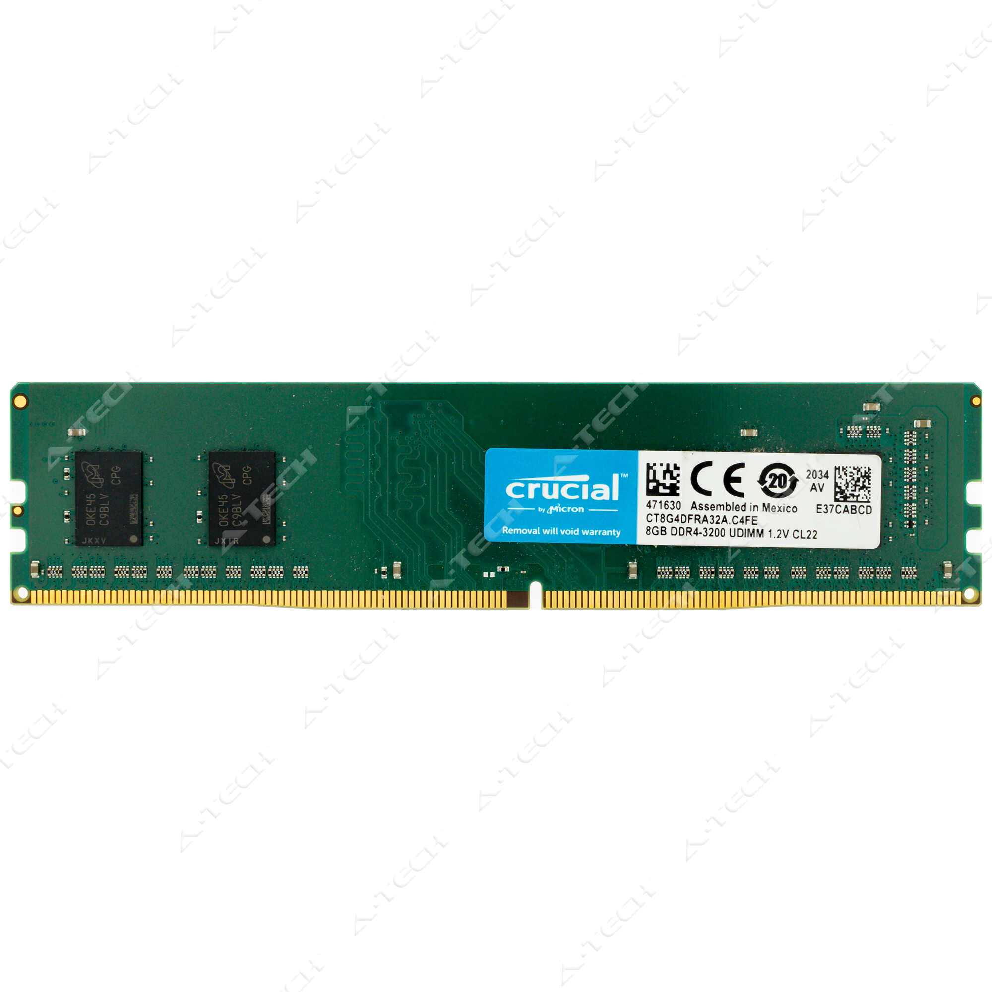 t*n様 ジャンク8GB×2枚 DDR4-3200 (PC4-25600) ノー B_Crucial_CT8G4DFRA32A_NP_NHS_