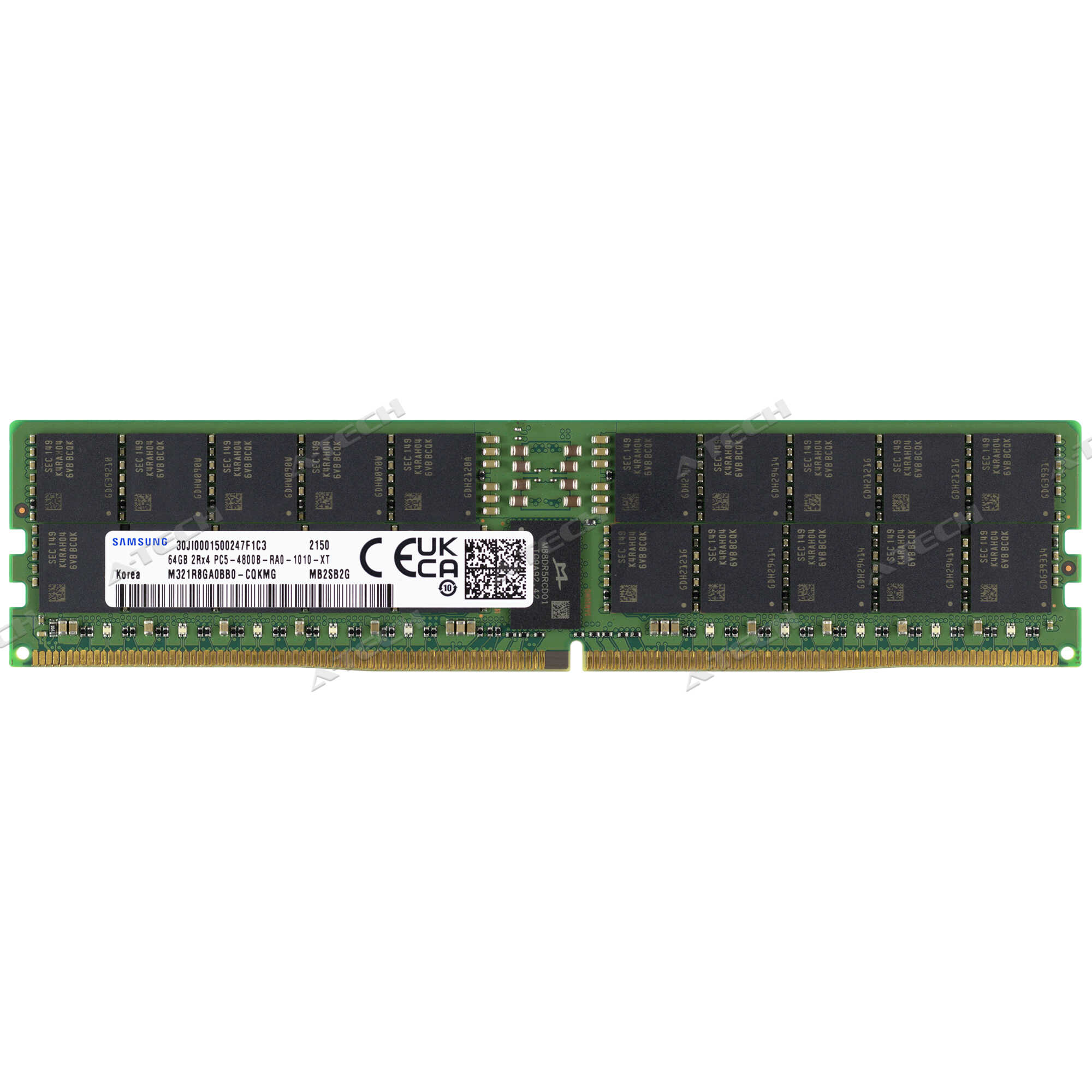メモリー PC5-38400(DDR5 4800) 32GB ECC samsung Samsung 32GB DDR5 4800MHz PC5-38400 ECC RDIMM 2Rx8 Dual Rank 1.1V