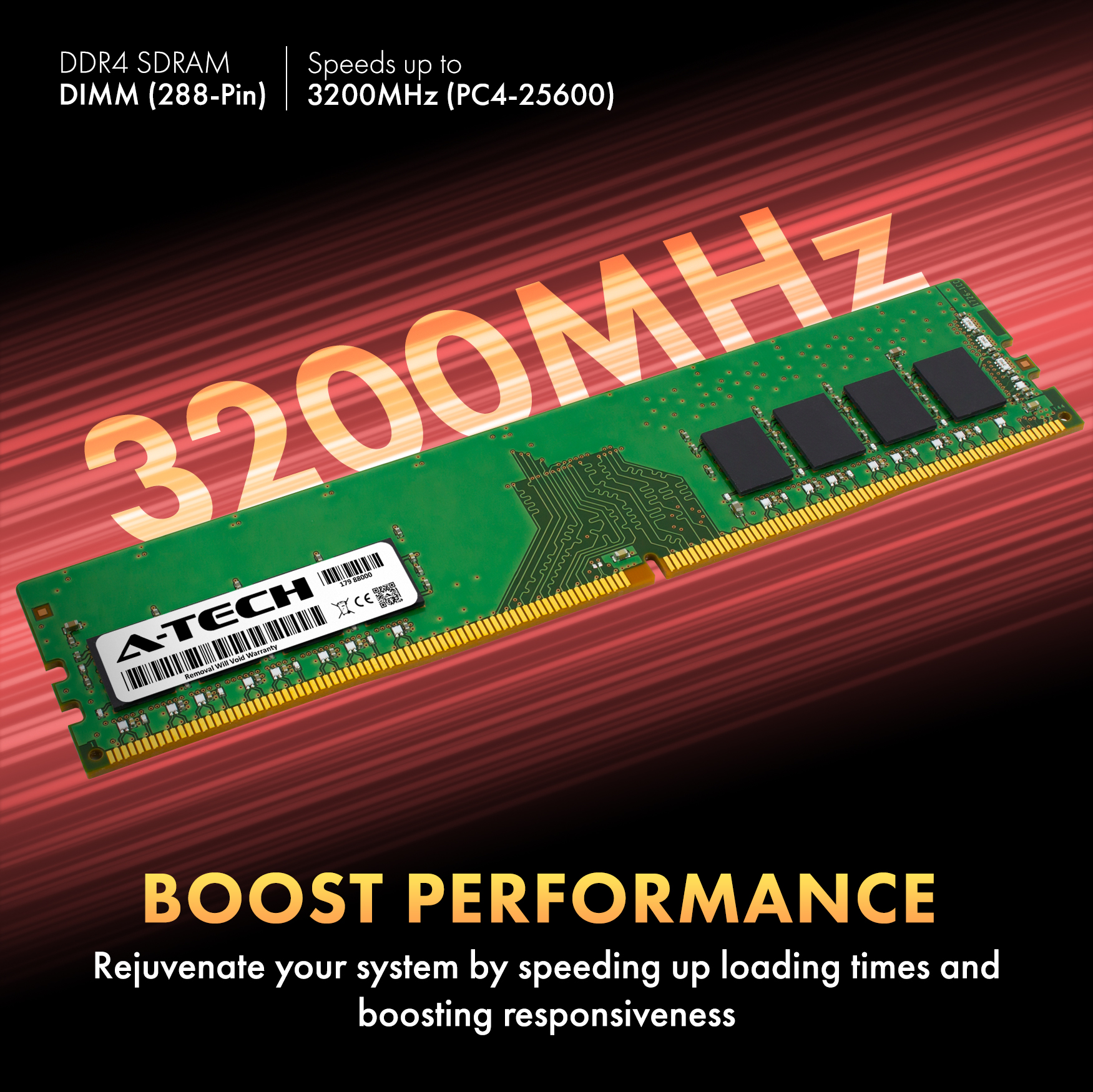 16GB DDR4 PC4-25600U DIMM Samsung M378A2G43BB3-CWE Equivalent