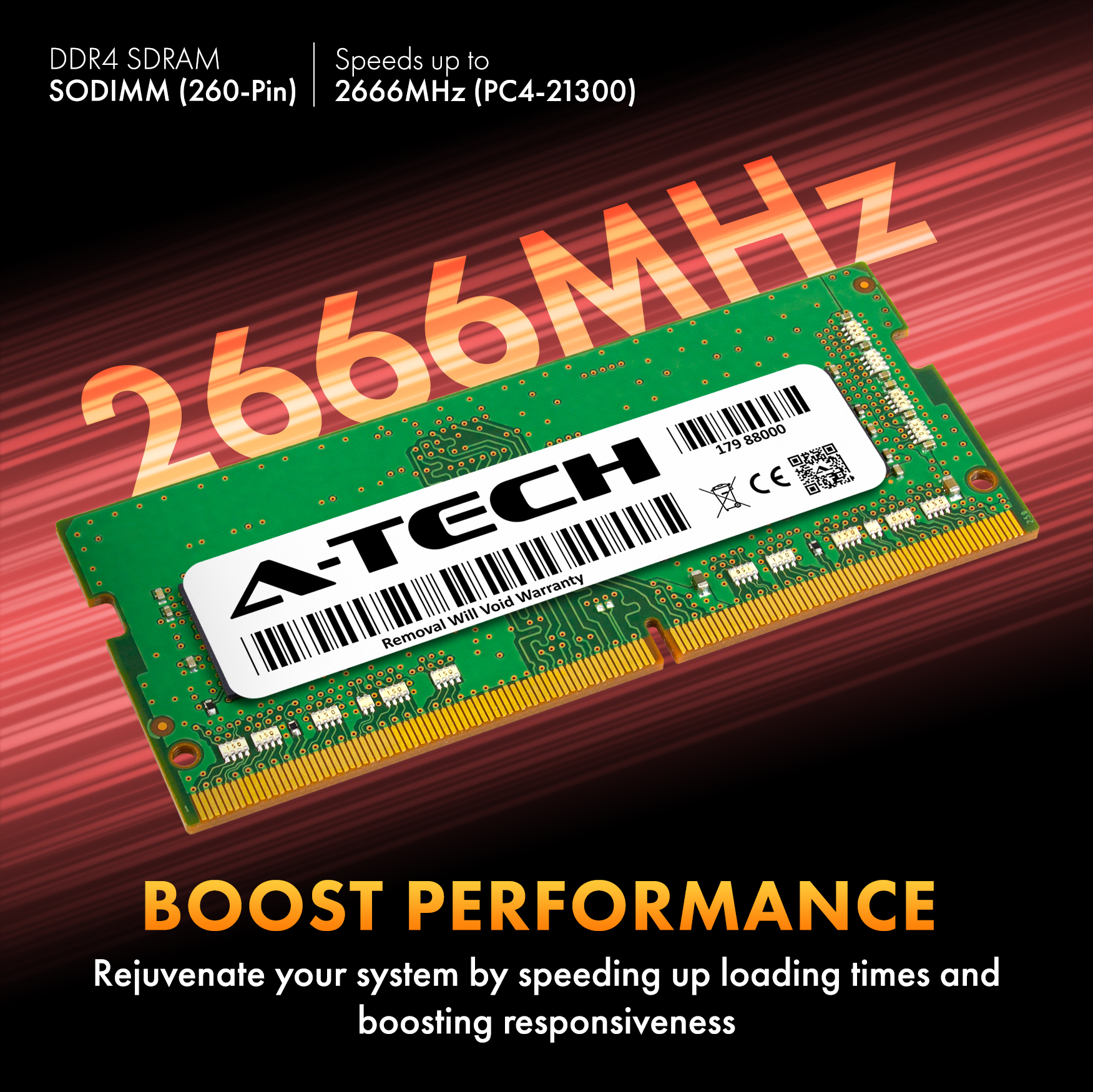 8GB DDR4 2666MHz SODIMM Micron MTA8ATF1G64HZ-2G6E3 Equivalent