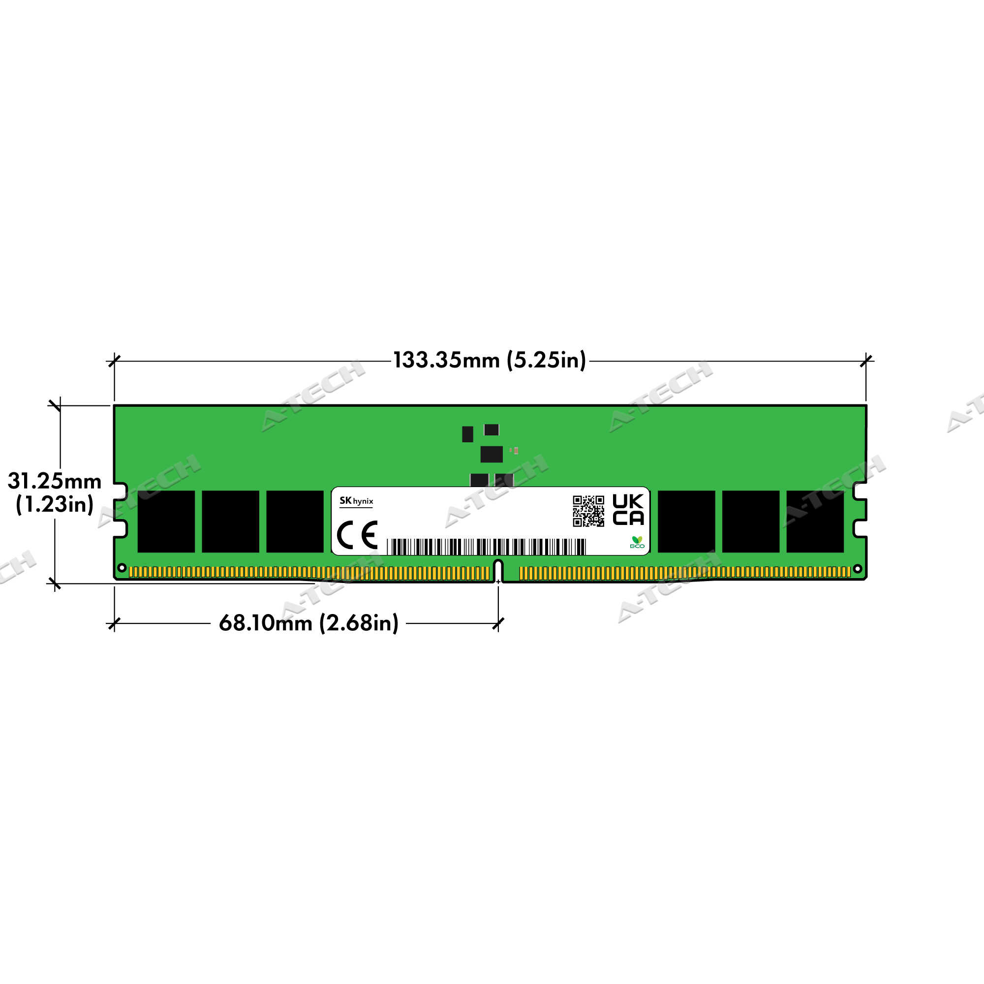 Hynix 32GB DDR5-4800 DIMM HMCG88MEBUA081N HMCG88MEBUA084N Desktop