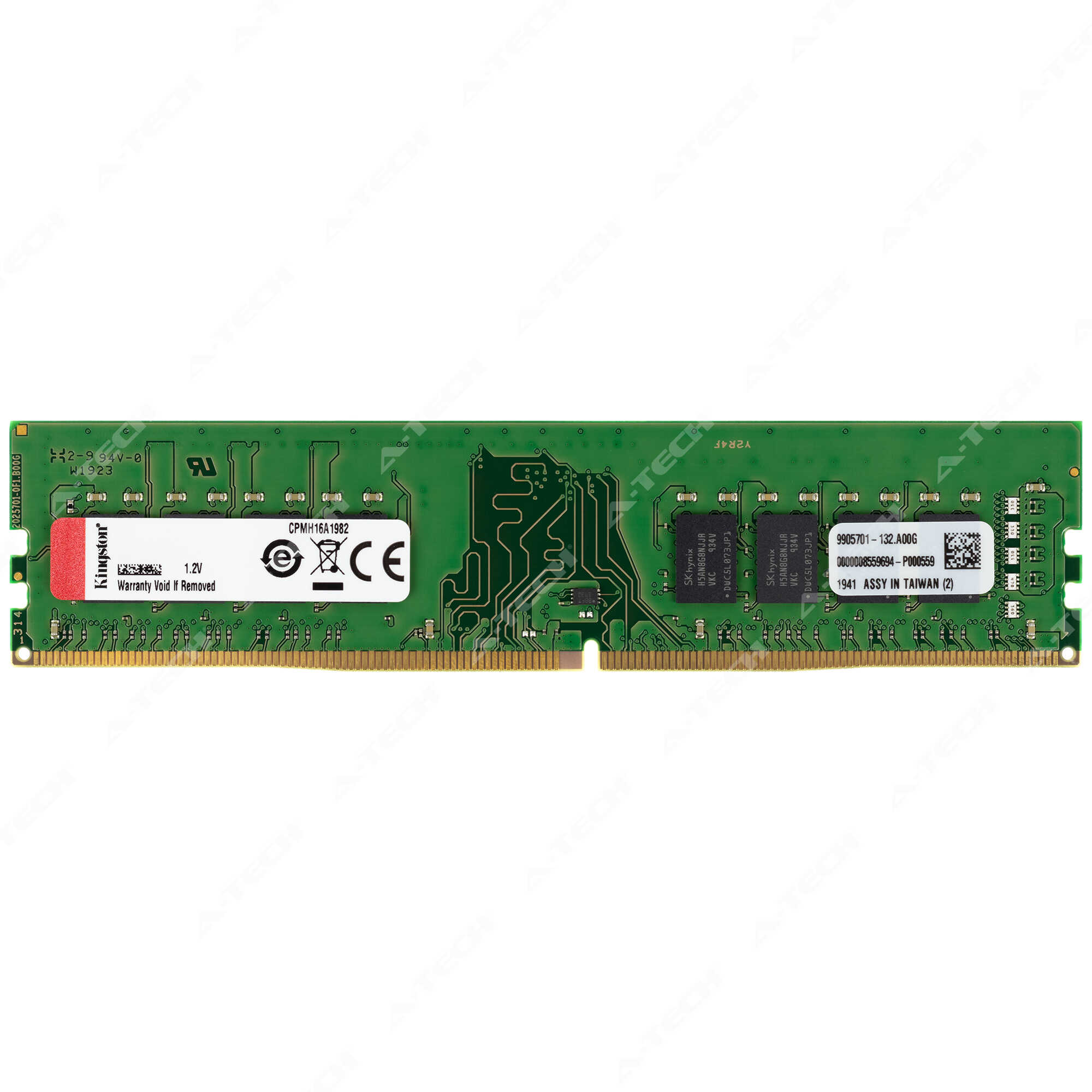 Kingston 16GB 2Rx8 PC4-2666V DIMM DDR4-21300 Non-ECC 288-Pin