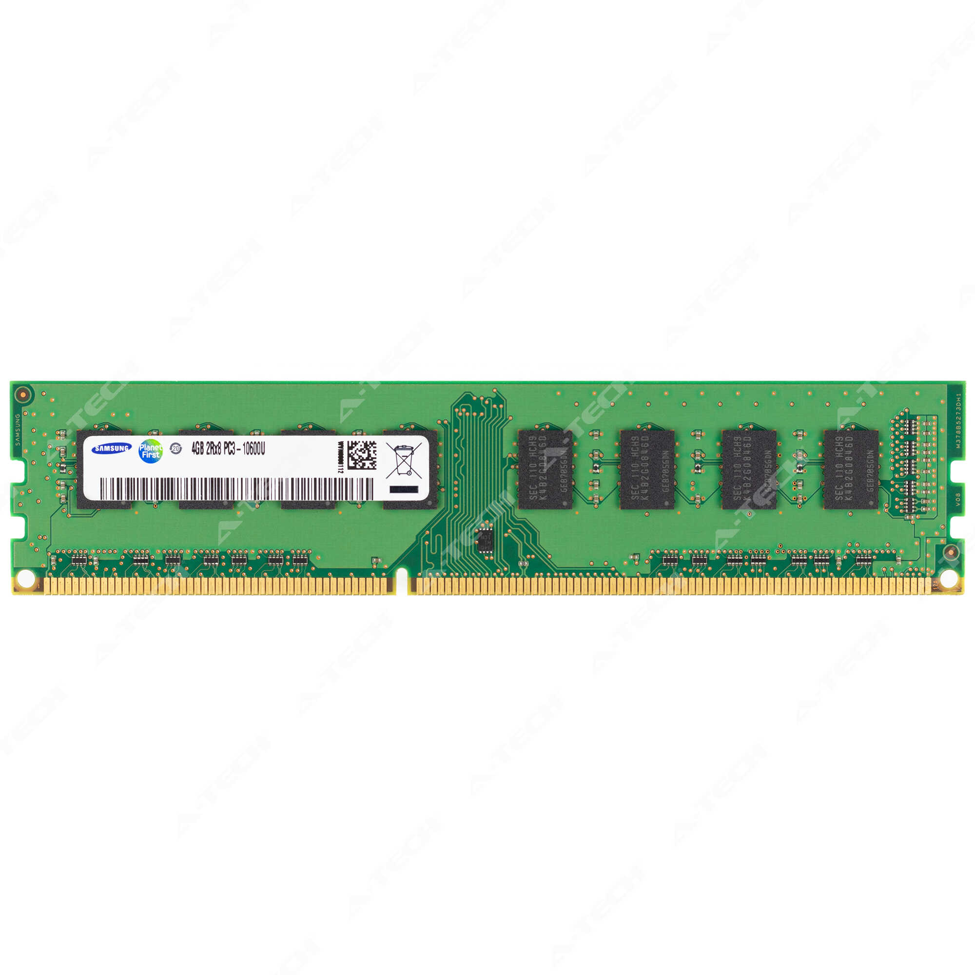 Samsung DDR3 8GB 2Rx8 PC3-10600S 4枚32GB A_Samsung_DDR3_DIMM_NON-
