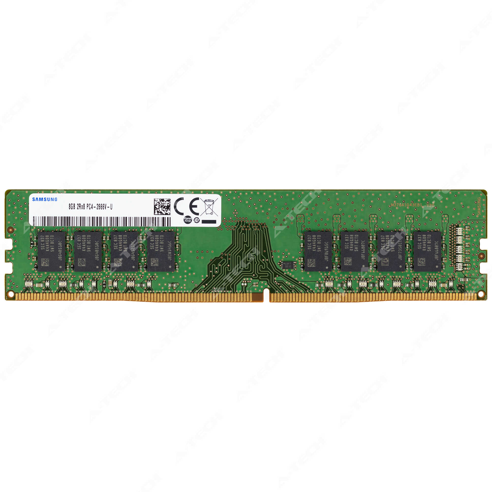 Samsung 8GB 2Rx8 PC4-2666V DIMM DDR4-21300 Non-ECC 288-Pin Desktop