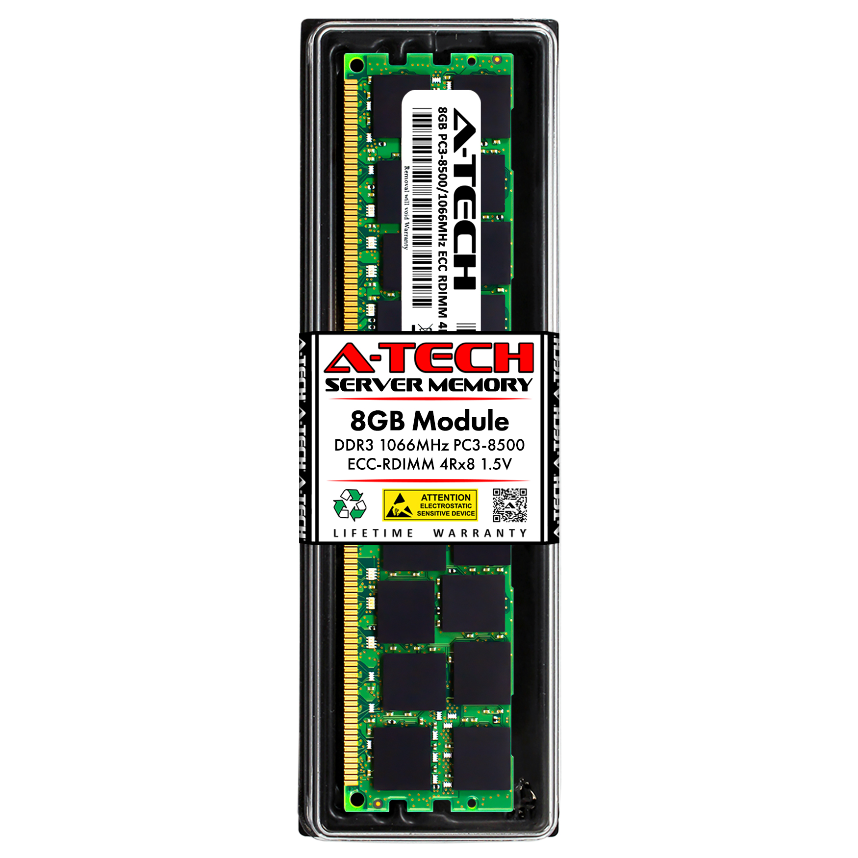 8GB DDR3 ECC RDIMM Micron MT36JSF1G72PDXZ-1G1D1 Equivalent Server