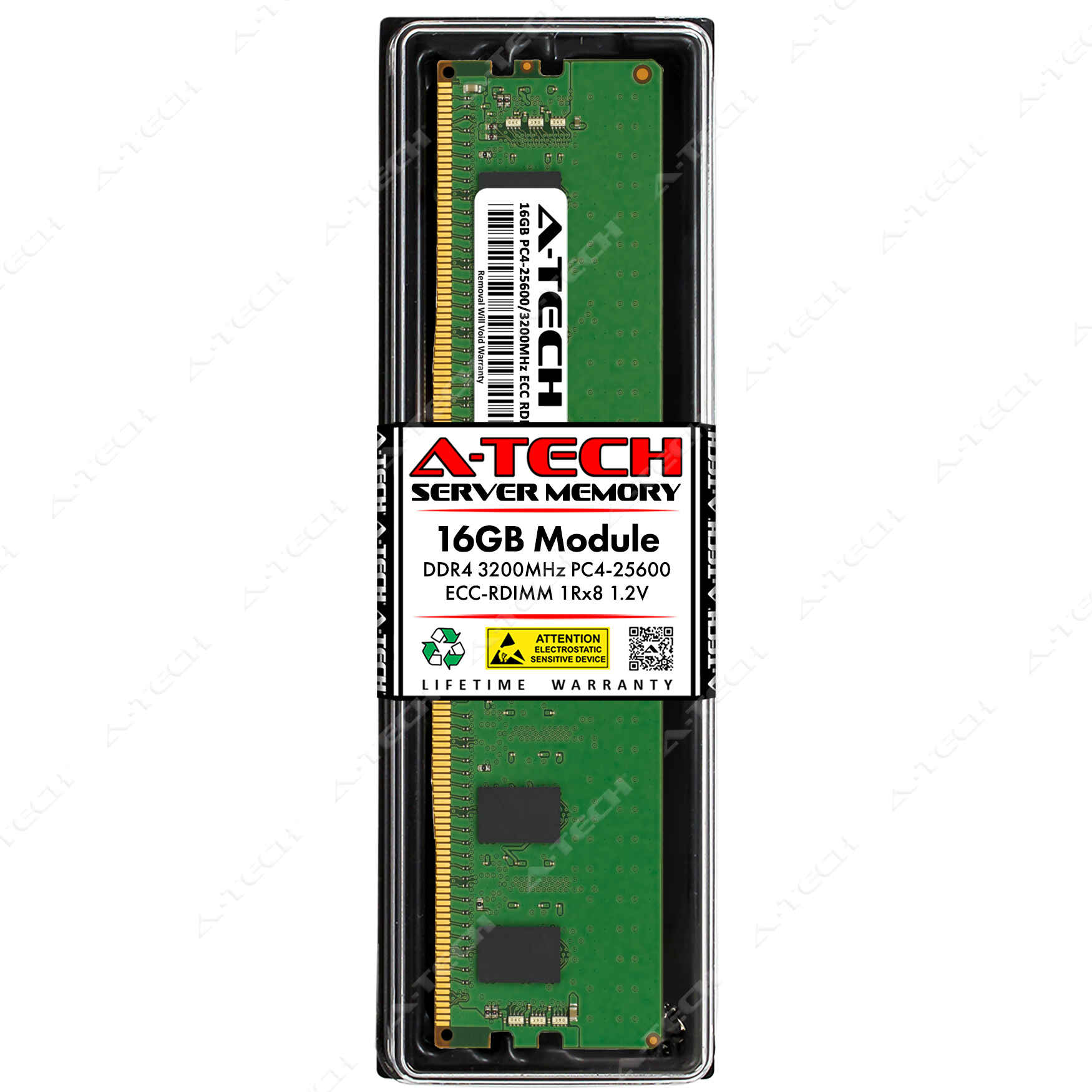 16GB DDR4 PC4-25600R RDIMM Replacement for Micron MTA9ASF2G72PZ
