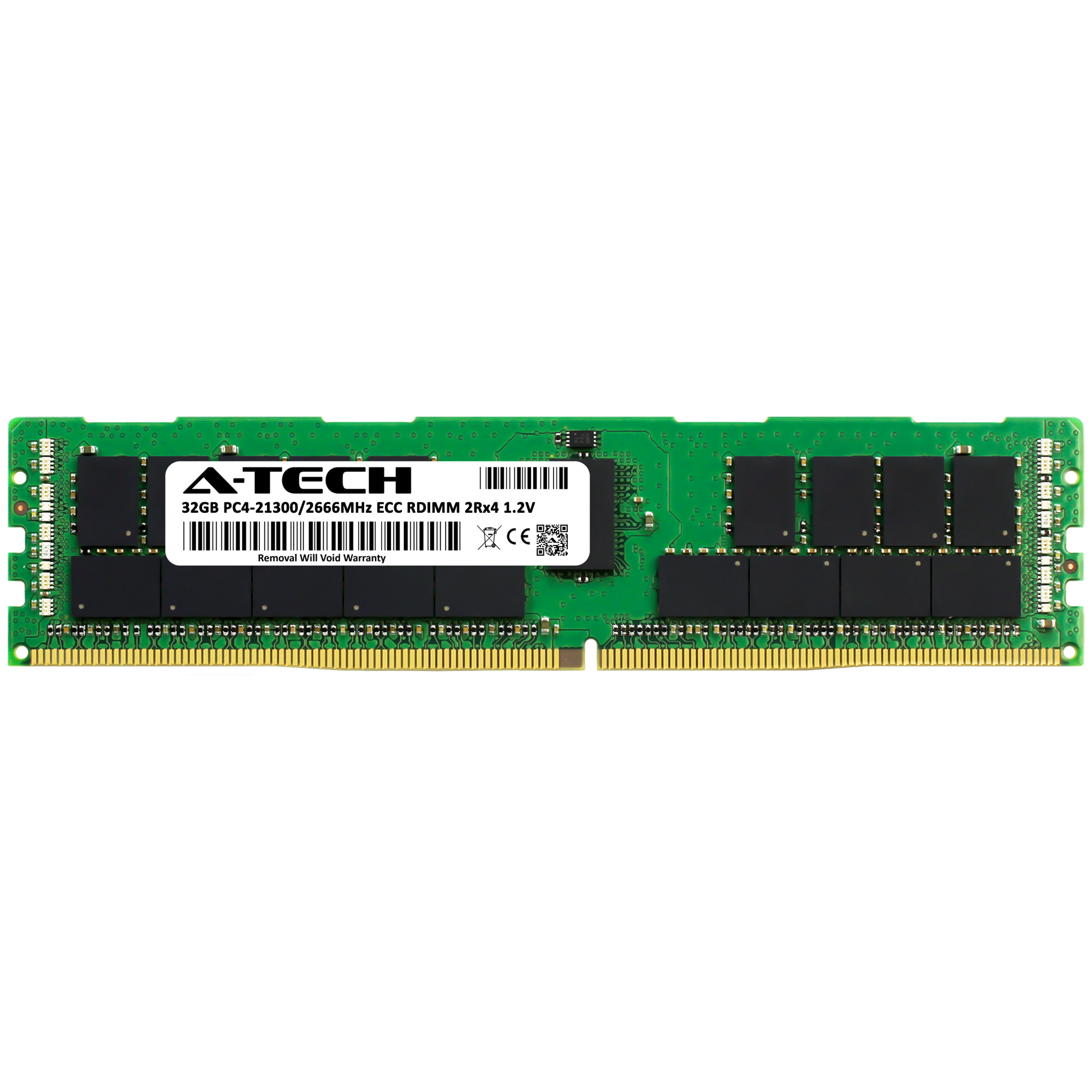 32GB DDR4 ECC RDIMM Micron MTA36ASF4G72PZ-2G6H1 Equivalent Server