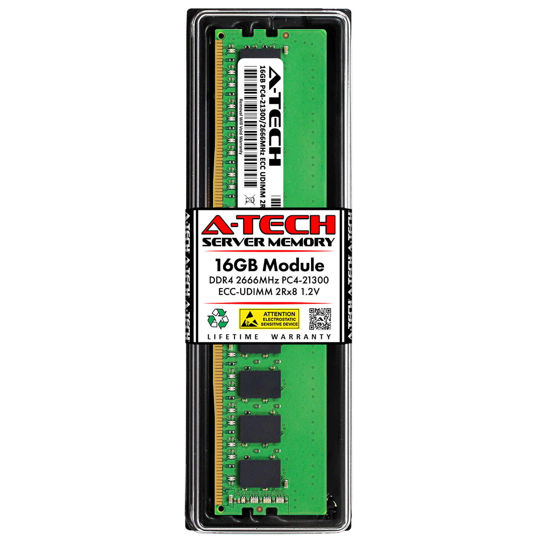 16GB DDR4 PC4-21300E ECC UDIMM Replacement for Hynix HMA82GU7DJR8N