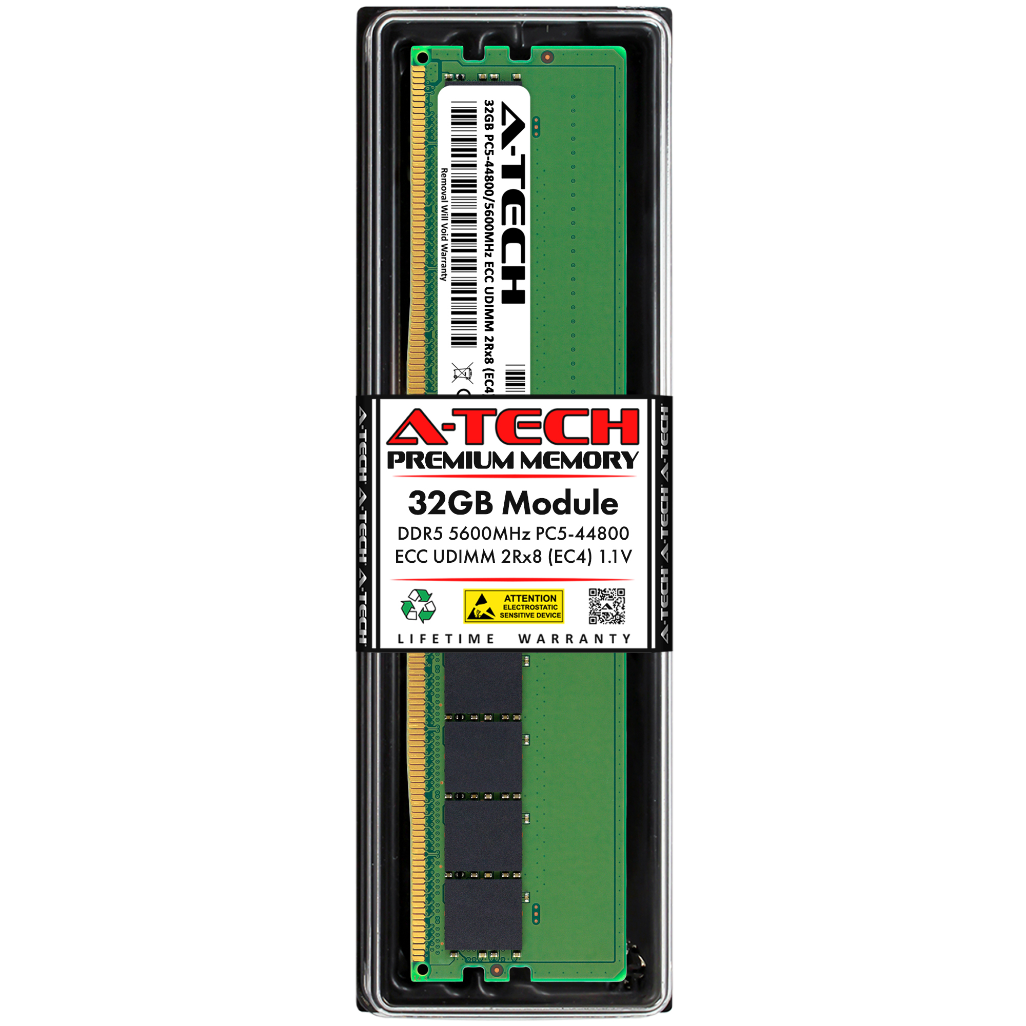 32GB PC5-44800 ECC UDIMM (Replacement for Micron