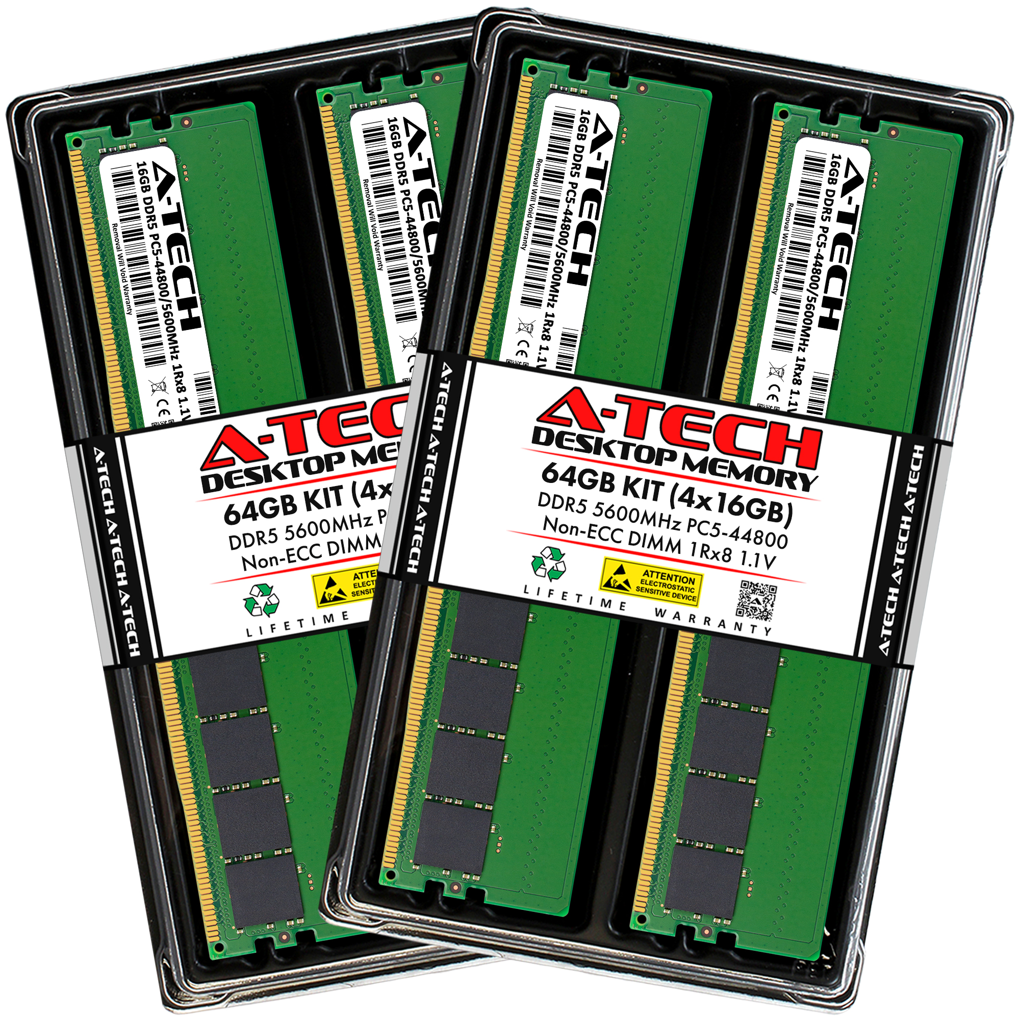 A-DATA　DDR5-5600 PC5-44800 SO-DIMM 16GB A-Tech 16GB DDR5 5600MHz PC5-44800 CL46 SODIMM 1.1V Non-ECC