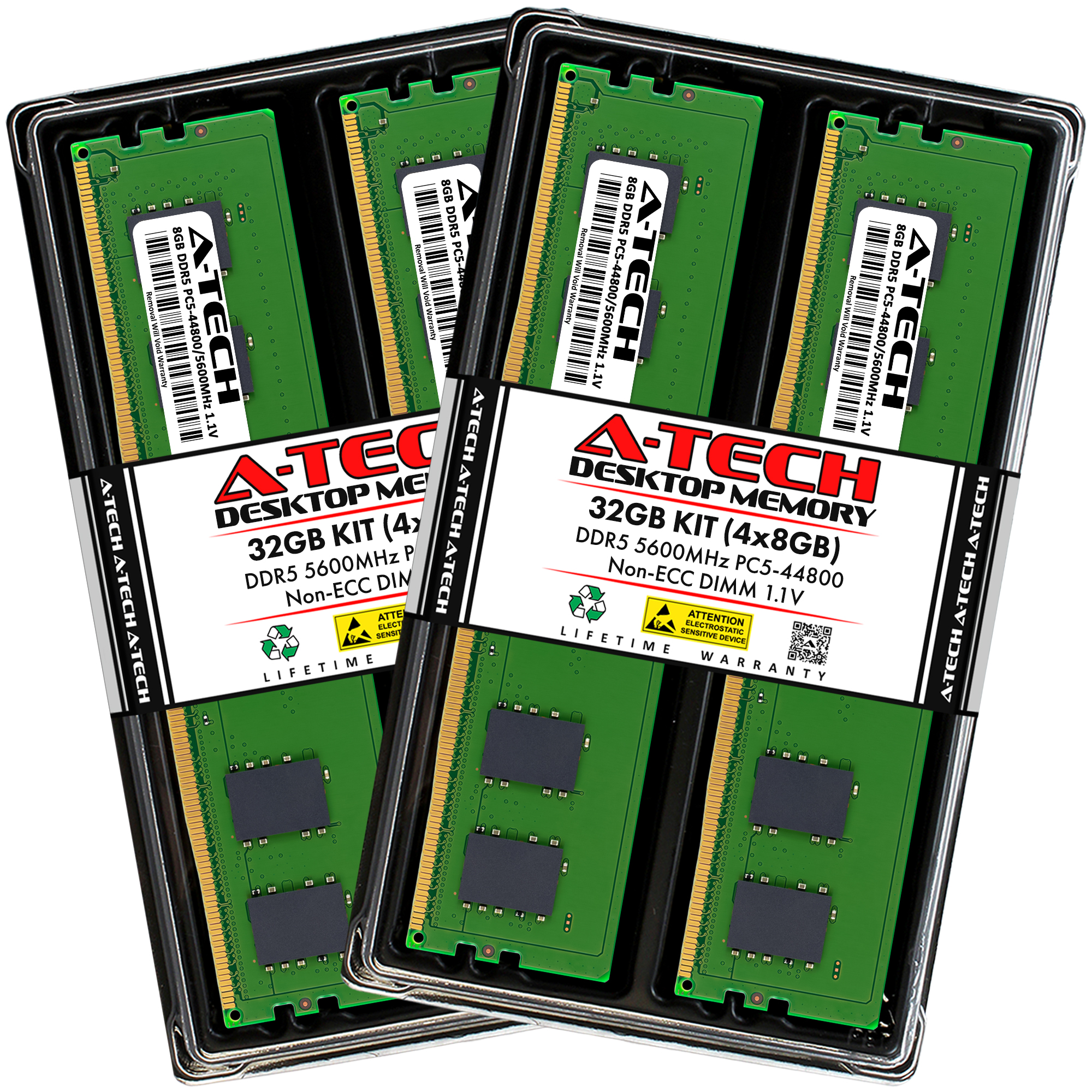 32GB 4x 8GB DDR5-5600 ASUS ROG Strix Z790-F Gaming WiFi II Memory