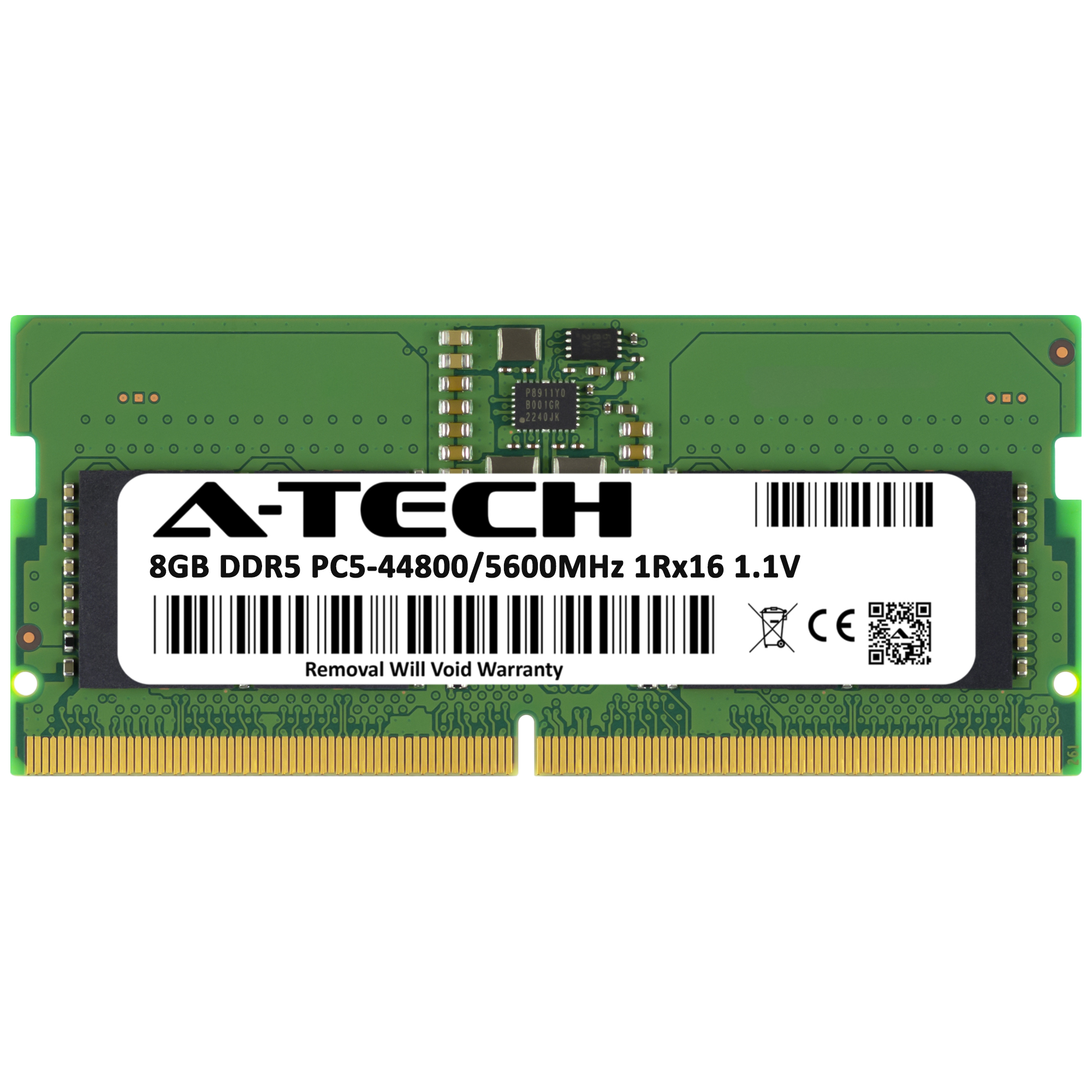 SK hynix　ノート用 HMCG66AGBSA092N BA　SODIMM DDR5 PC5-44800 8GB 8GB DDR5 PC5-44800 SODIMM (Replacement for Hynix HMCG66AGBSA092N