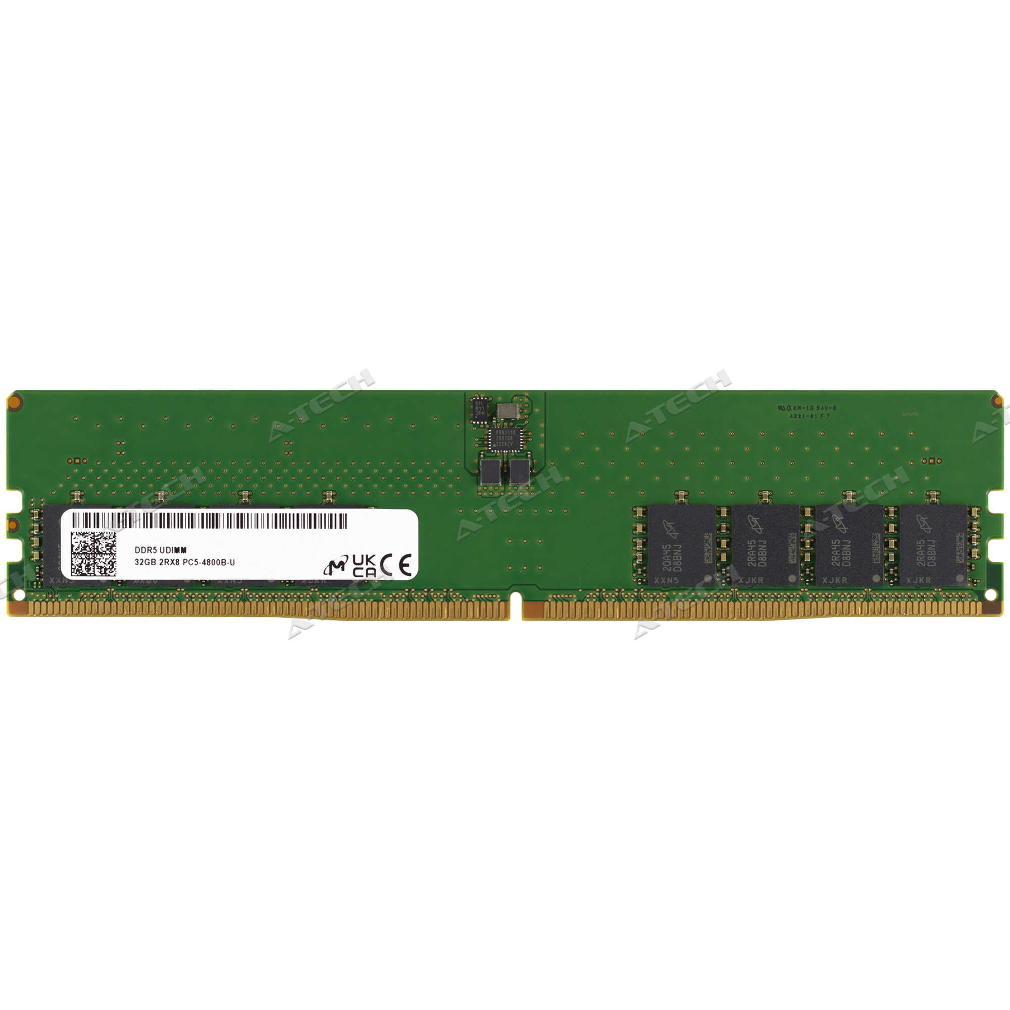 DIMM - GB 32 - module - DDR5 - Micron 8GB×2 4800B ddr5 micron 288-pin PC5 / MHz 4800 - メモリー