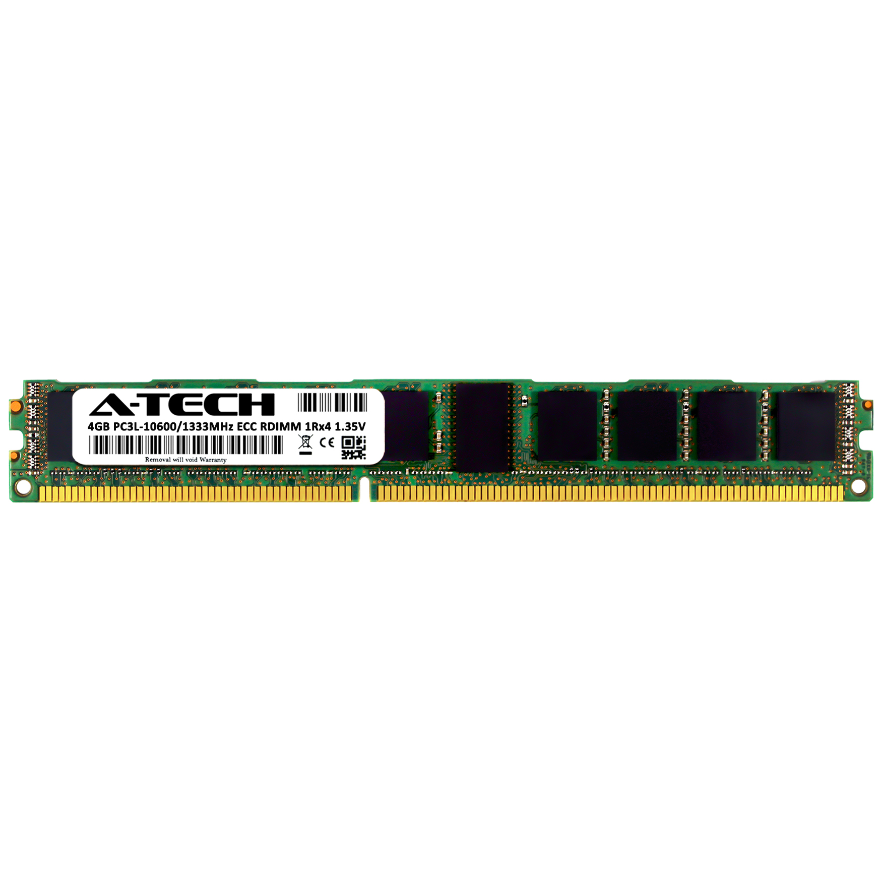 4GB DDR3 PC3-10600 ECC RDIMM (Replacement for Hynix HMT351V7EFR4A