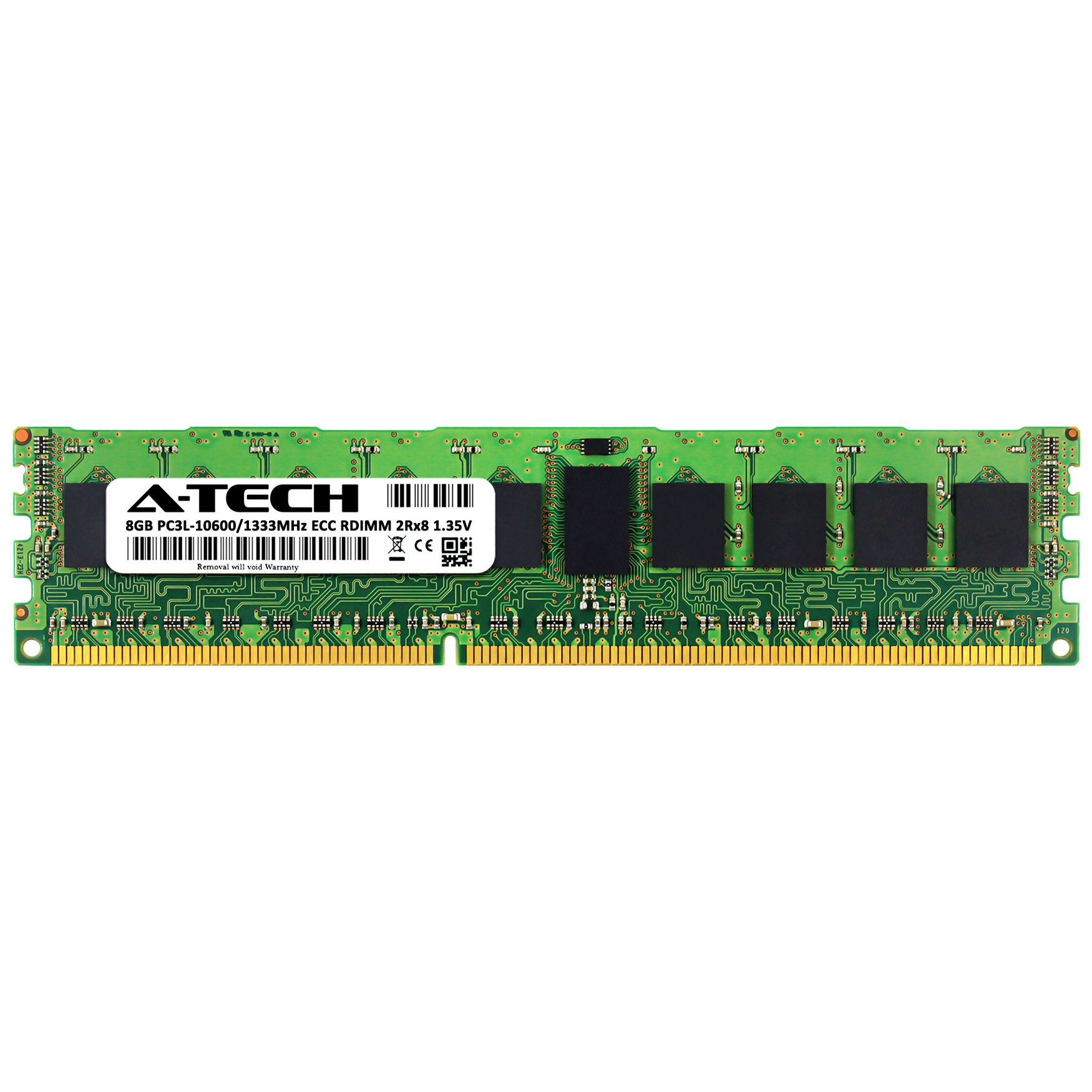 8GB PC3L-10600R REG RDIMM (Hynix HMT41GV7BFR8A-H9 Equivalent