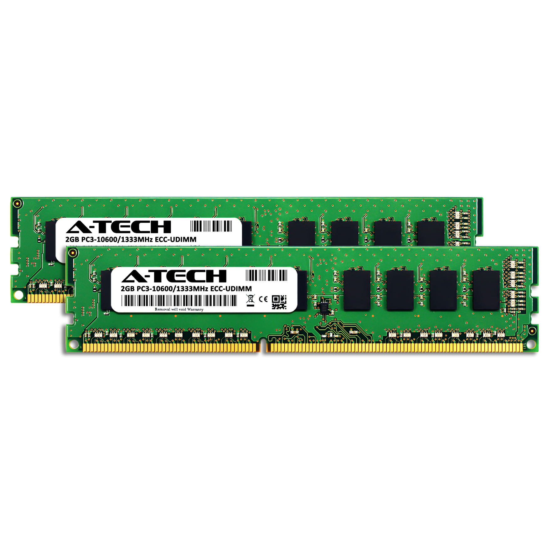 A Tech 4gb 2x 2gb Pc3 e Ecc Unbuffered Ddr3 1333 Mhz Dimm Server Memory Ram Ebay
