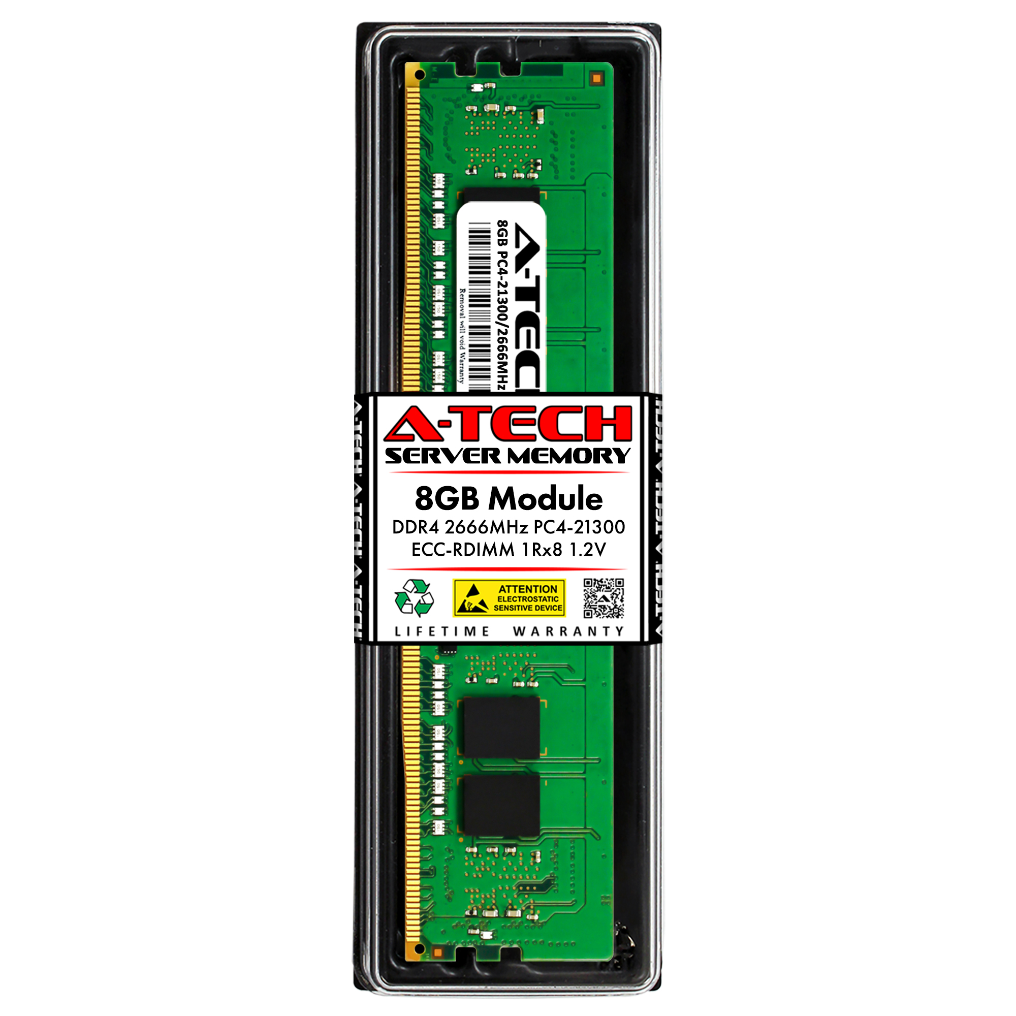 8GB PC4-21300V-R DDR4 ECC Reg Memory RAM for Supermicro SYS-6029