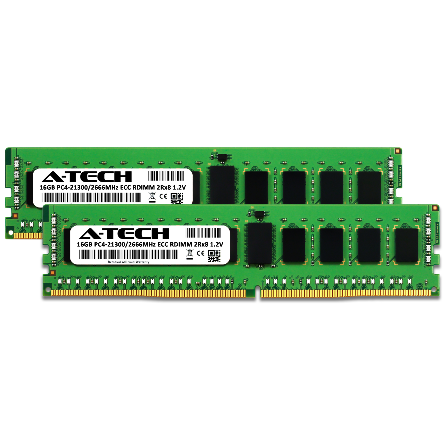 32GB 2x 16GB Kit PC4-21300 DDR4 ECC REG 2Rx8 Memory RAM for ASRock 