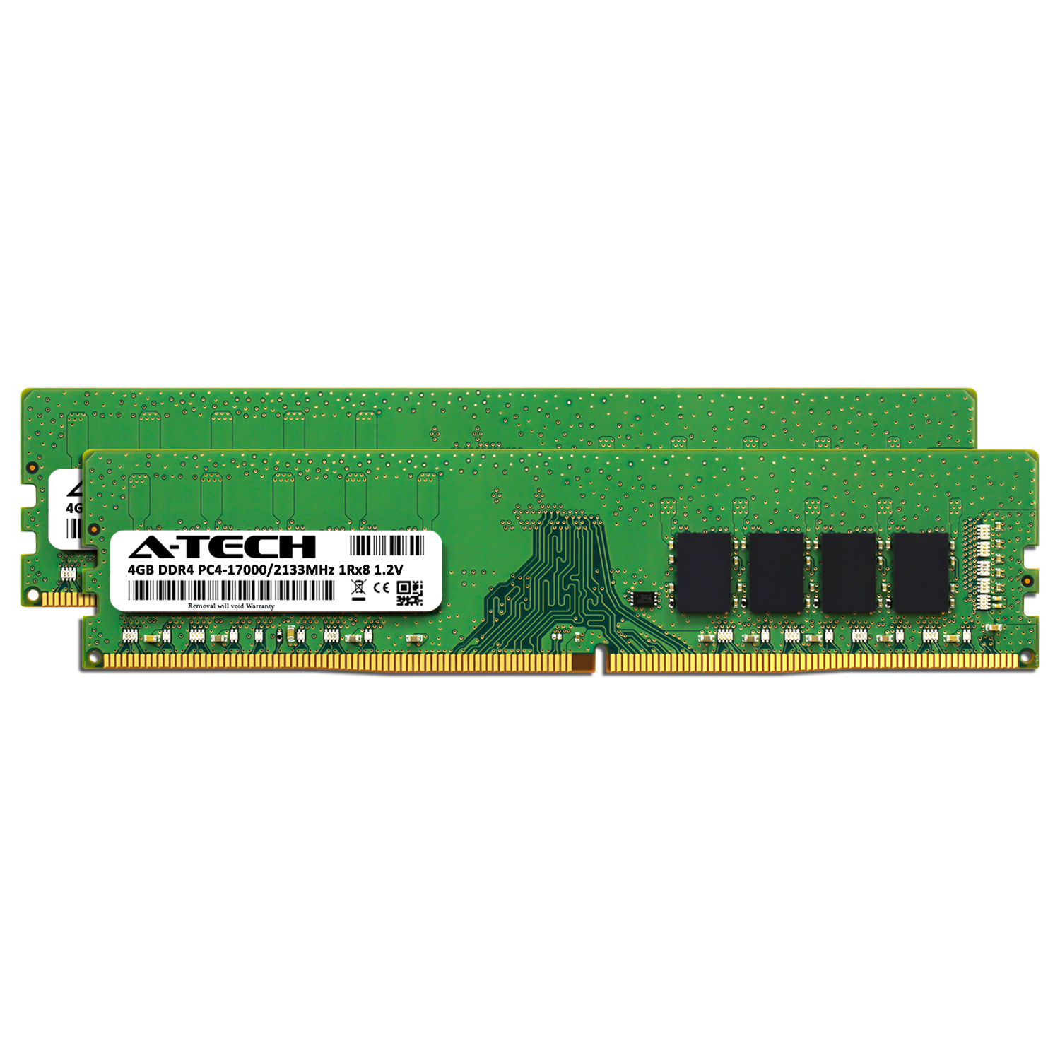 【2枚】8GB DDR4 2133MT/s KVR21N15D8/8 KVR21N15D8/8 Kingston 8GB DDR4 PC17000 Memory
