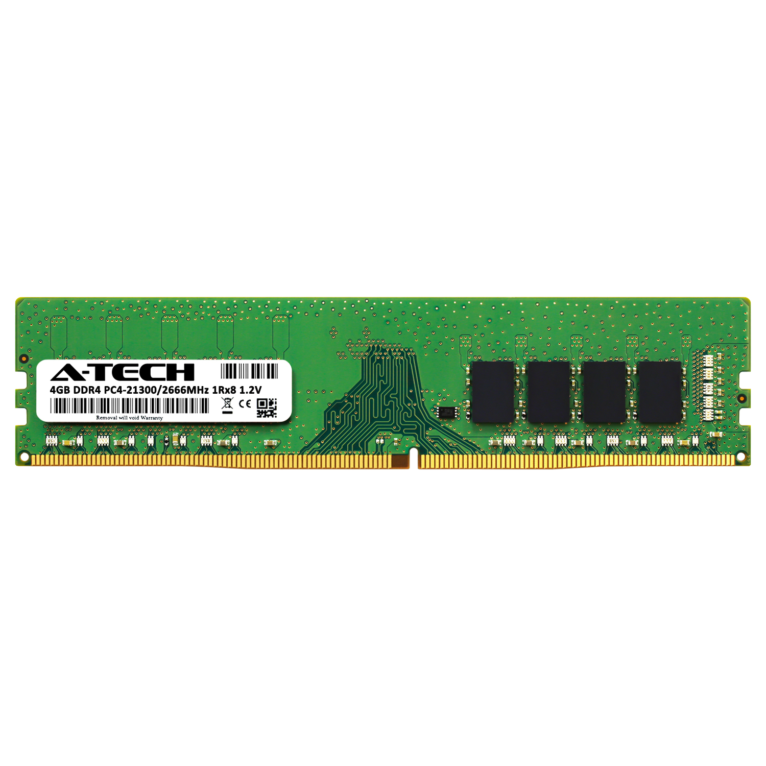 4GB DDR4-2666 DIMM Micron MTA8ATF51264AZ-2G6B1 Equivalent Desktop