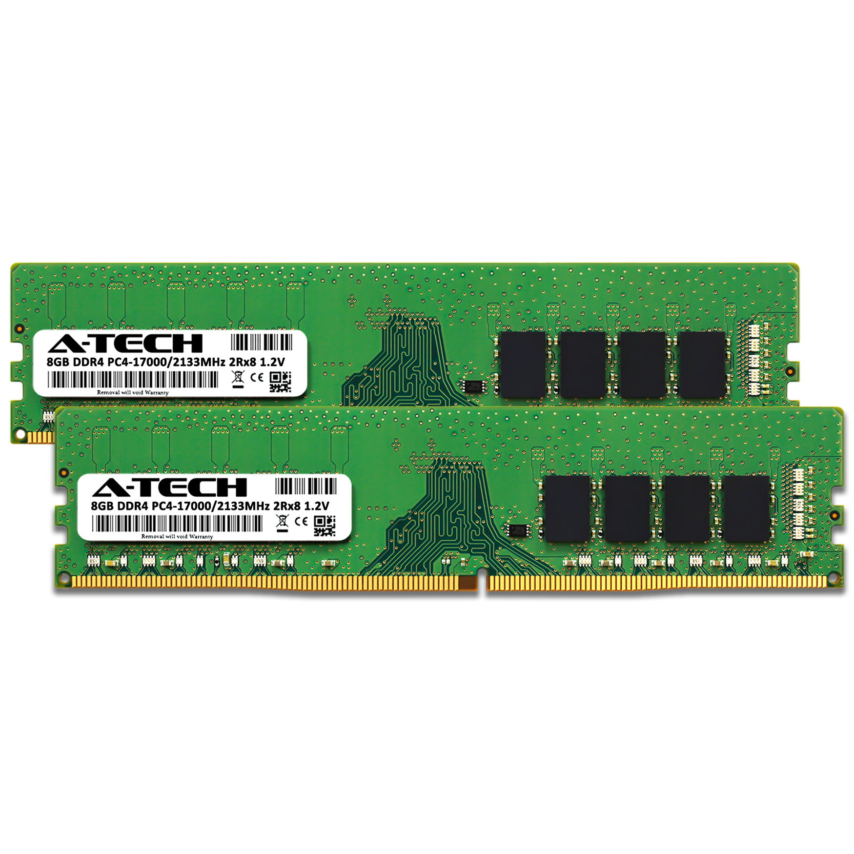 16GB Kit 2x 8GB DDR4-2133 DIMM Crucial CT2K8G4DFD8213 Equivalent