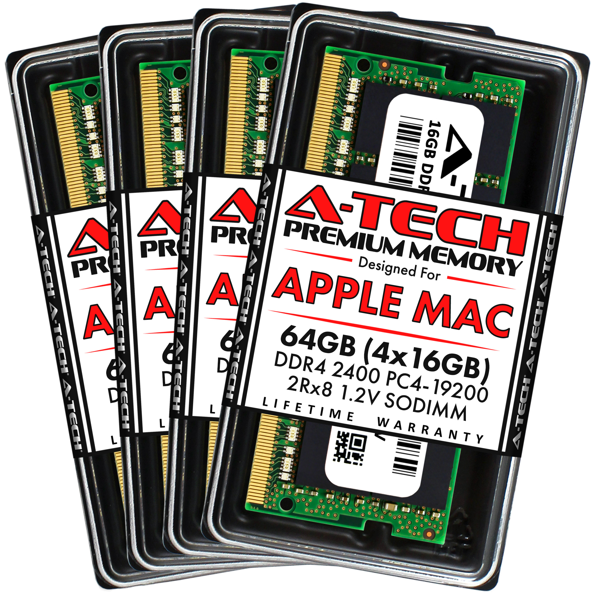 64GB Kit 4x 16GB DDR4 2400 Mac Memory RAM for APPLE iMac Mid 2017