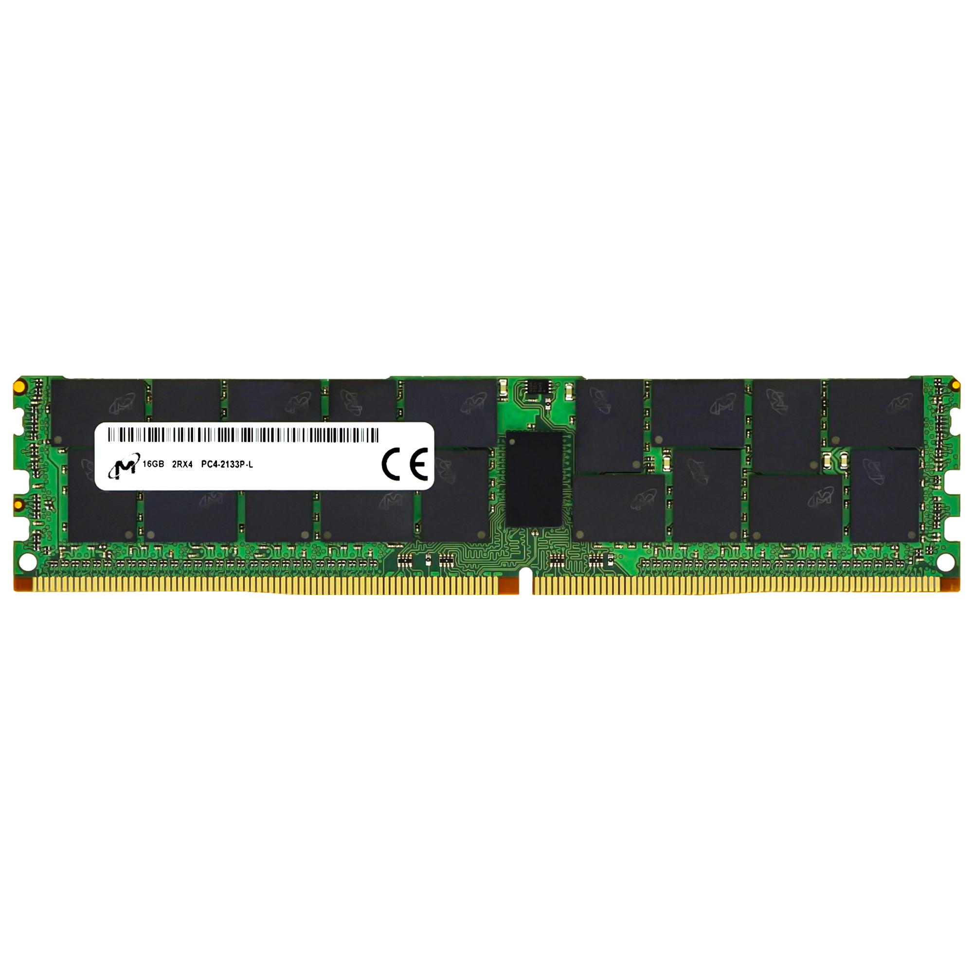 メモリー Micron 16GB DDR4-2133 ECC Registered Micron-DDR4-DIMM-ECC-LR-16GB-