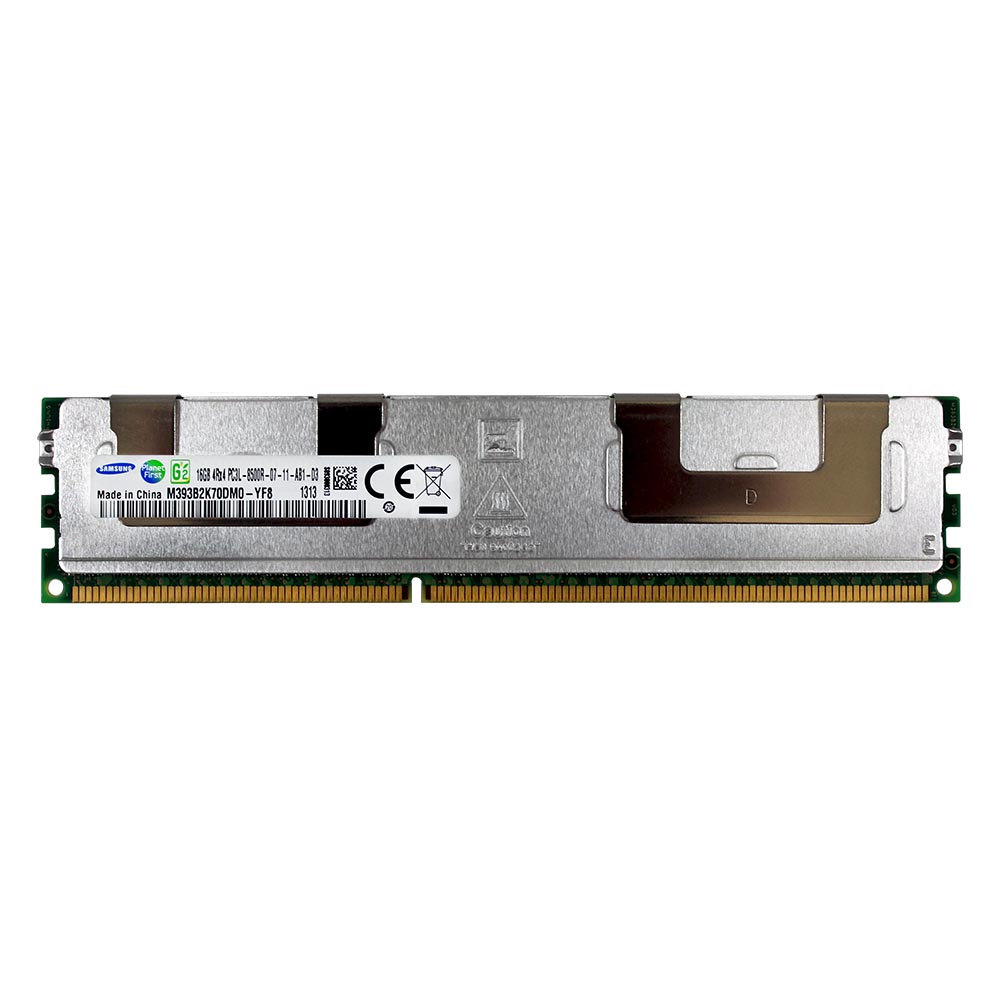 M393B2K70CM0-YF8 SAMSUNG 16GB 4RX4 PC3L-8500R DDR3-1066 1.35V MEMORY 1X16GB