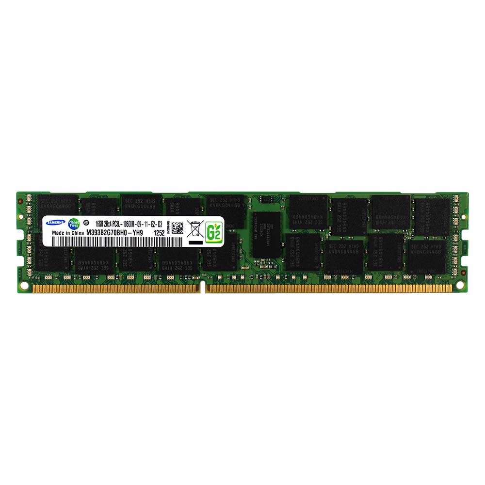 Samsung純正 PC3L-10600R 4GB×4枚 16GB ECC Samsung 16GB 2Rx4 PC3L-10600R DDR3 1333MHz 1.35V ECC REG RDIMM