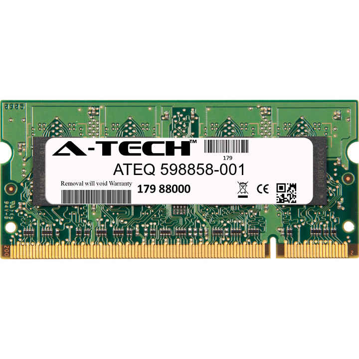 8GB 2x 4GB DDR2 PC2-6400 800MHz 200 pin SODIMM Laptop Memory RAM for HP Pavilion Notebook dv6 dv6t dv6z PARTS-QUICK BRAND