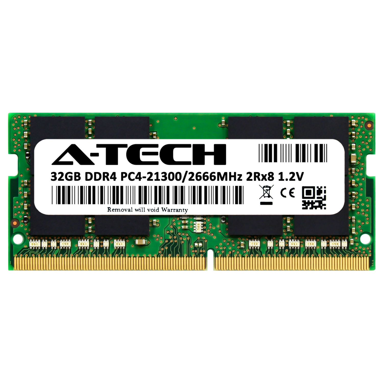 A-Tech 32GB RAM for DELL Precision 7530 DDR4 2666MHz SODIMM PC4 