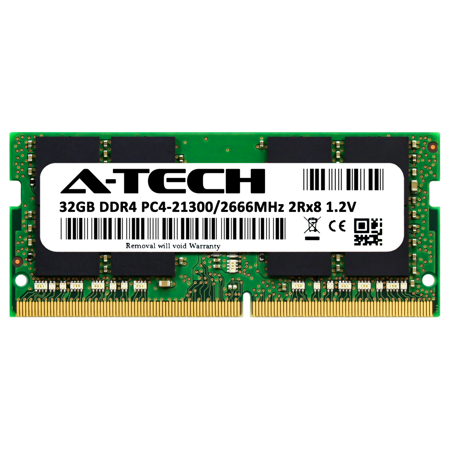 Crucial 32GB DDR4-2666 SODIMM | CT32G4SFD8266 | Crucial.com