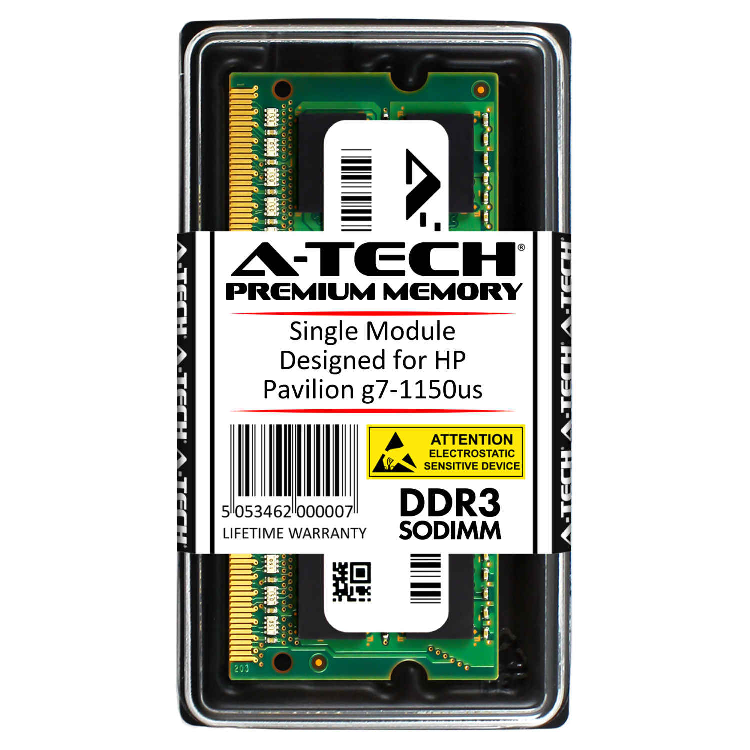 A-Tech 4GB DDR3 1600 MHz PC3-12800 1.35V Memory RAM for HP ...