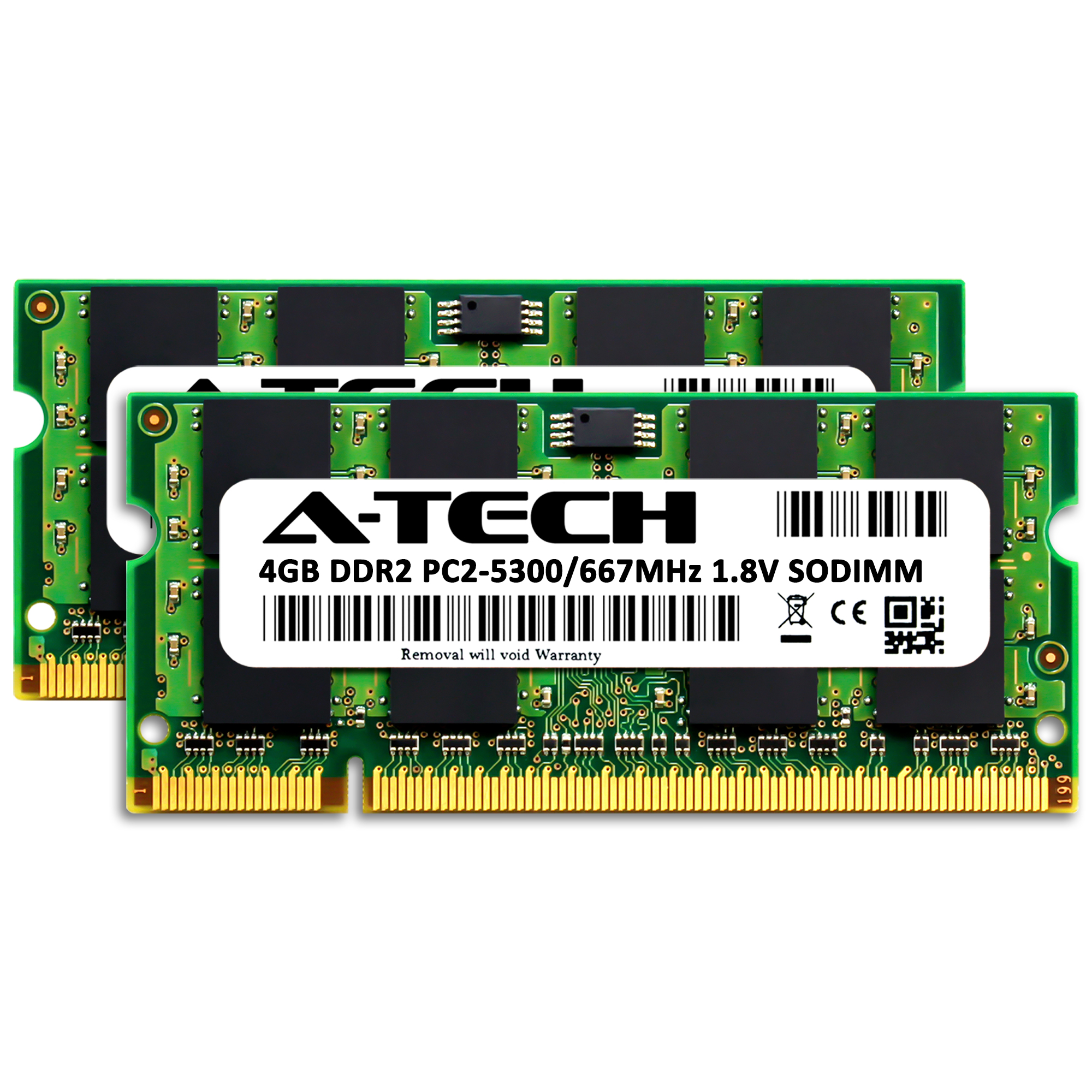 8GB 2x 4GB PC2-5300 DDR2 667 MHz Memory RAM for LENOVO THINKPAD 