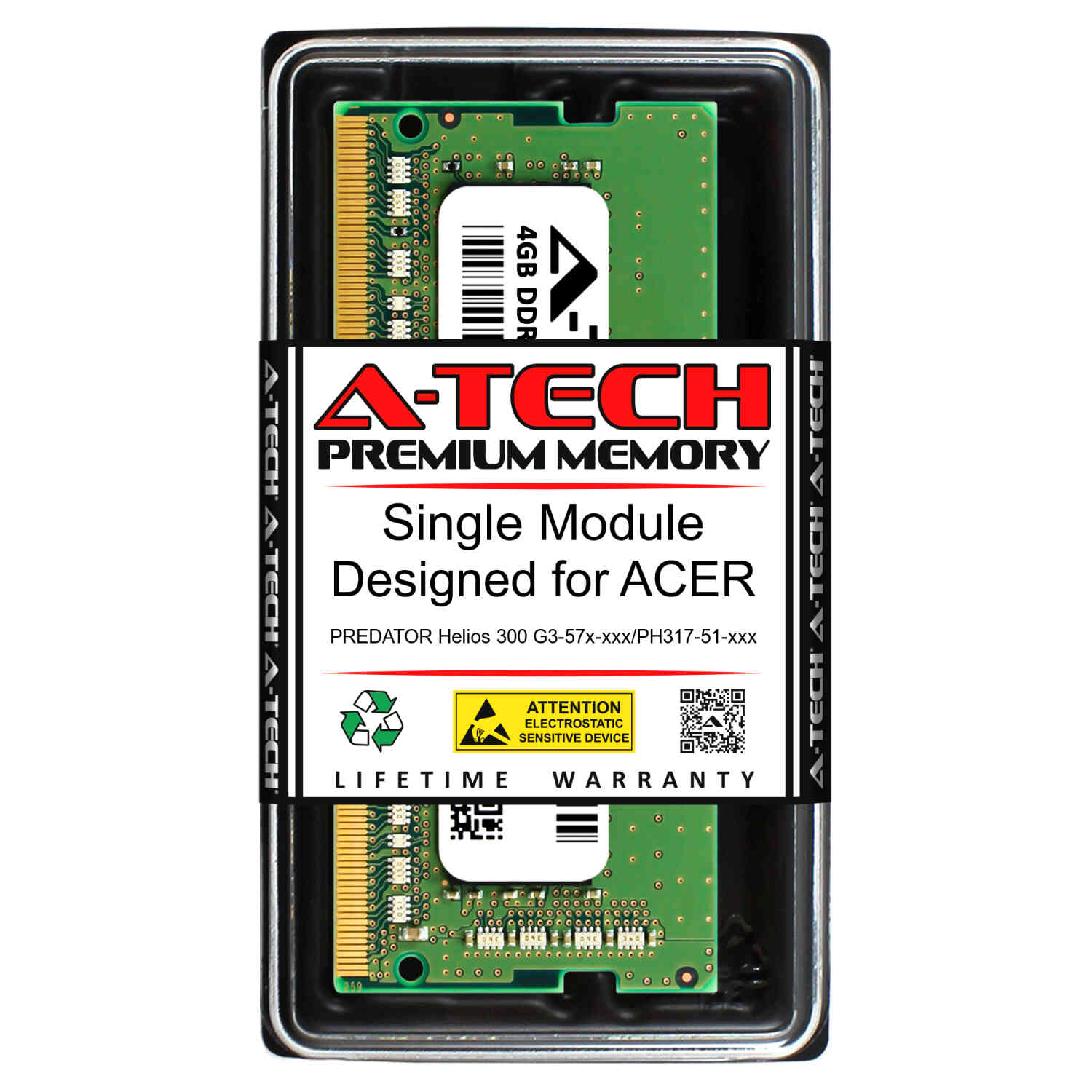 4GB PC4-19200 Memory RAM for ACER PREDATOR HELIOS 300  G3-57X-XXX/PH317-51-XXX | eBay