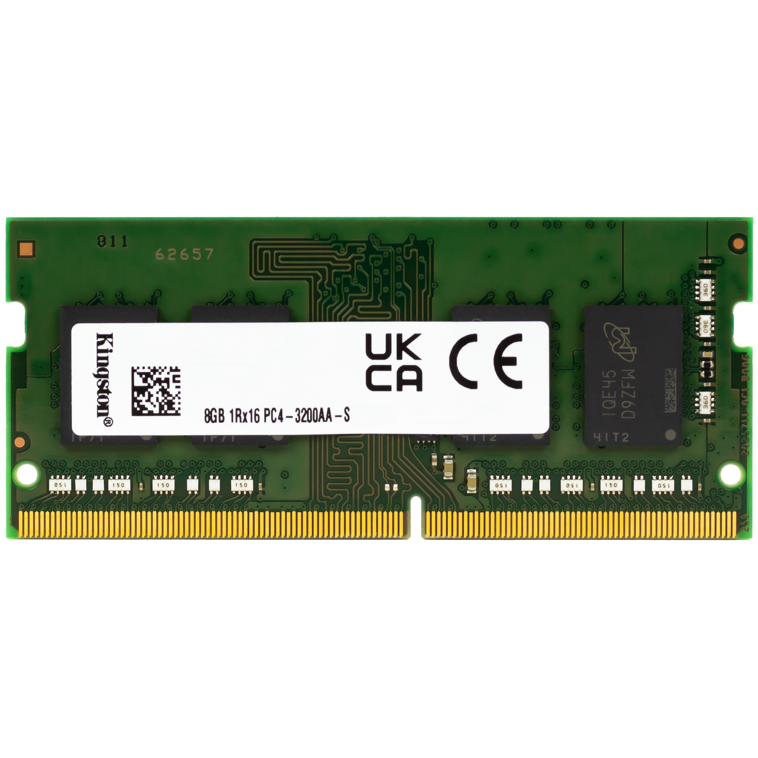Kingston 8GB DDR4 3200 PC4-25600 SODIMM 260-Pin 1Rx16 Laptop