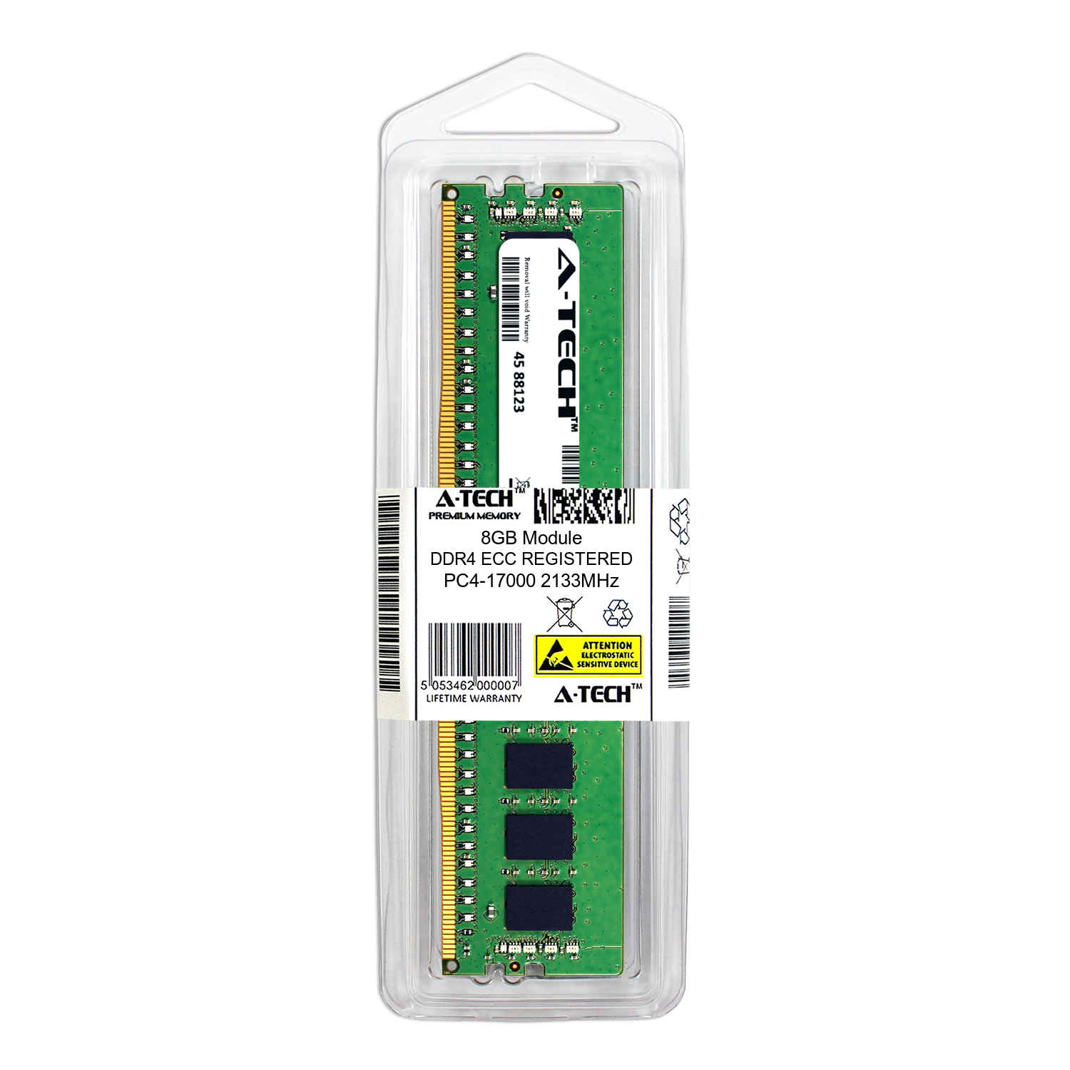 DDR4 8GB 10枚 SO-DIMM 8GB DDR4 2133MHz PC4-17000R RDIMM (Dell A7910487 Equivalent