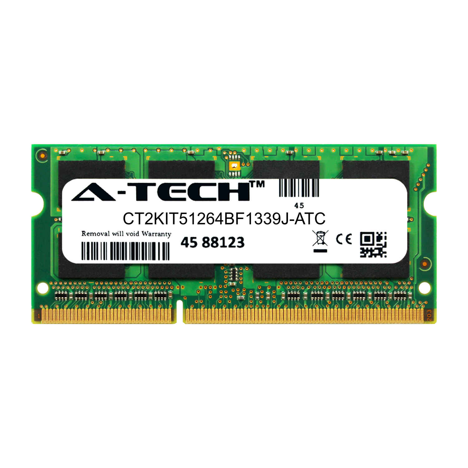 4GB DDR3 PC3-10600 SODIMM Replacement for Crucial