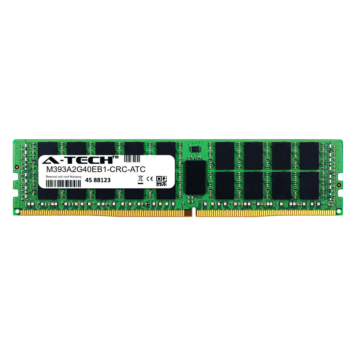 A-Tech 16GB Replacement for Samsung M393A2G40EB1-CRC M393A2G40EB1-CRC-ATC Single Server Memory Ram Stick DDR4 2400MHz PC4-19200 ECC Registered RDIMM 2rx4 1.2v 