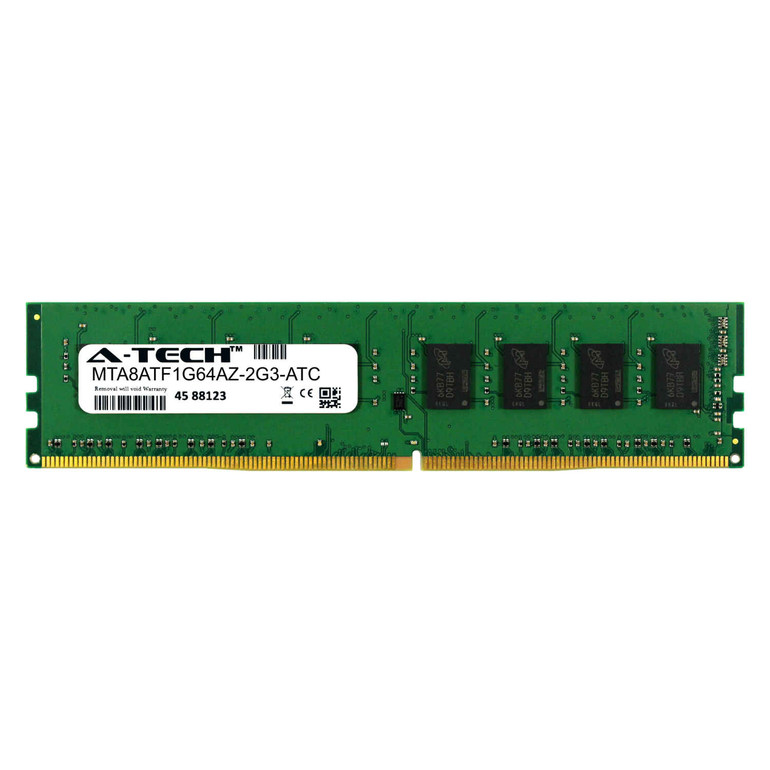 DDR4 8GB 2400MHz メモリ 2枚セット　マイクロン 並行輸入 キングストン デスクトップPC用メモリ DDR4 2400 (PC4-19200