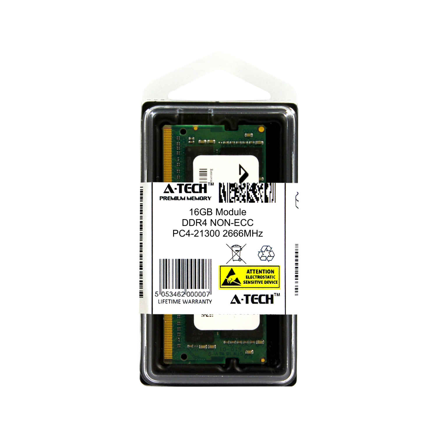 16GB DDR4 2666MHz PC4-21300 SODIMM (Lenovo SM30N76489 Equivalent