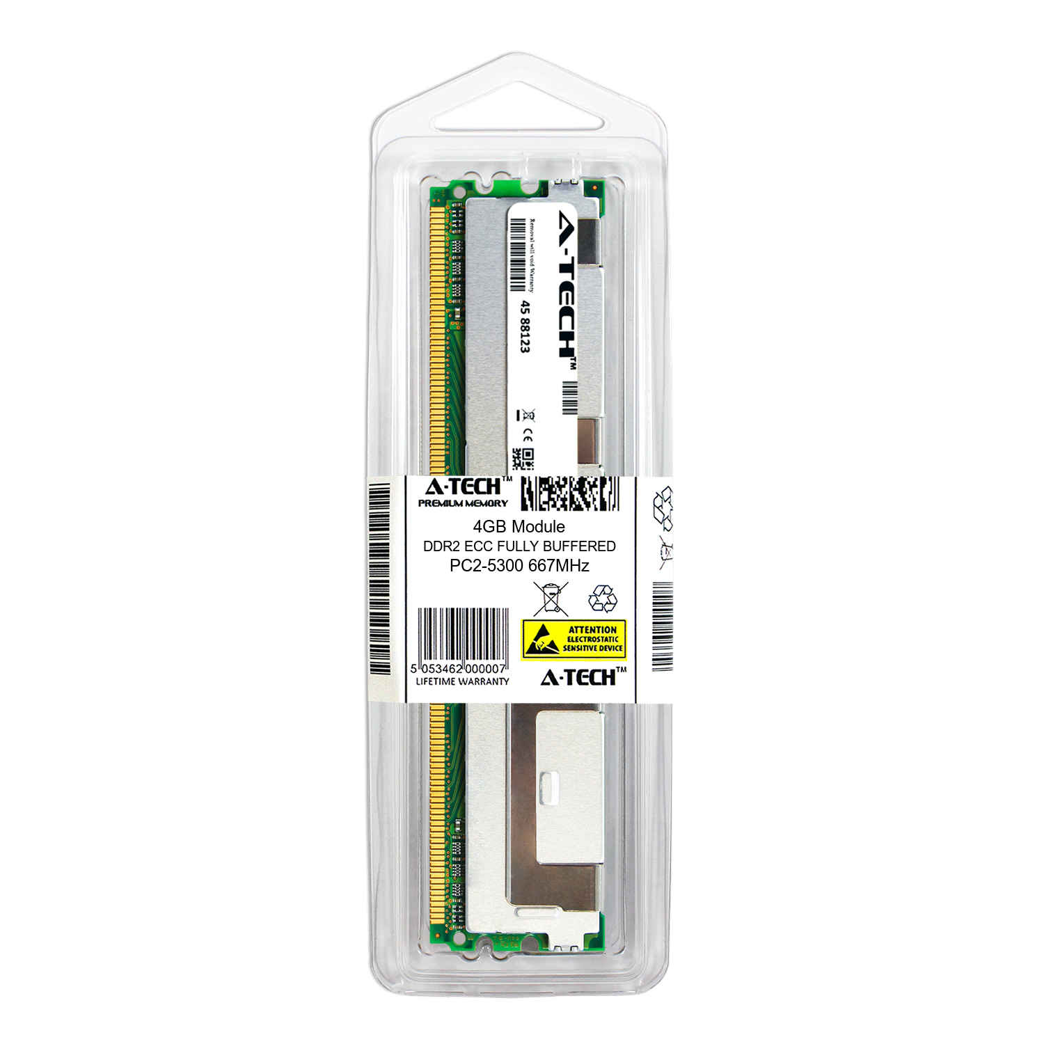 4GB*3本 メモリー DDR2 5300F-555-11 for 1.8V 240-Pin DDR2 PC2-6400 800MHz 4GB Module, Memory DDR2 メモリー