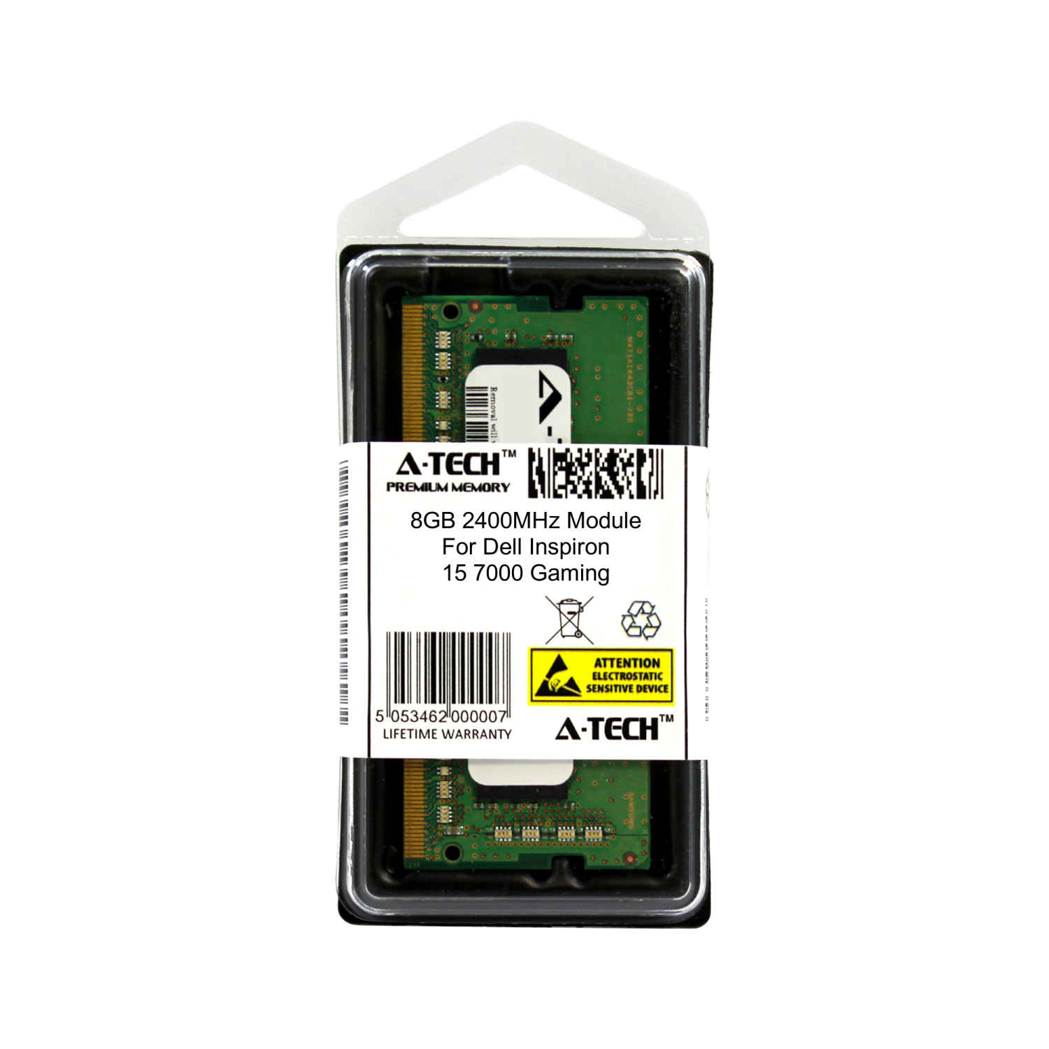 A-Tech 8GB 2400MHz DDR4 RAM for Dell Inspiron 15 7000 Gaming Laptop Memory
