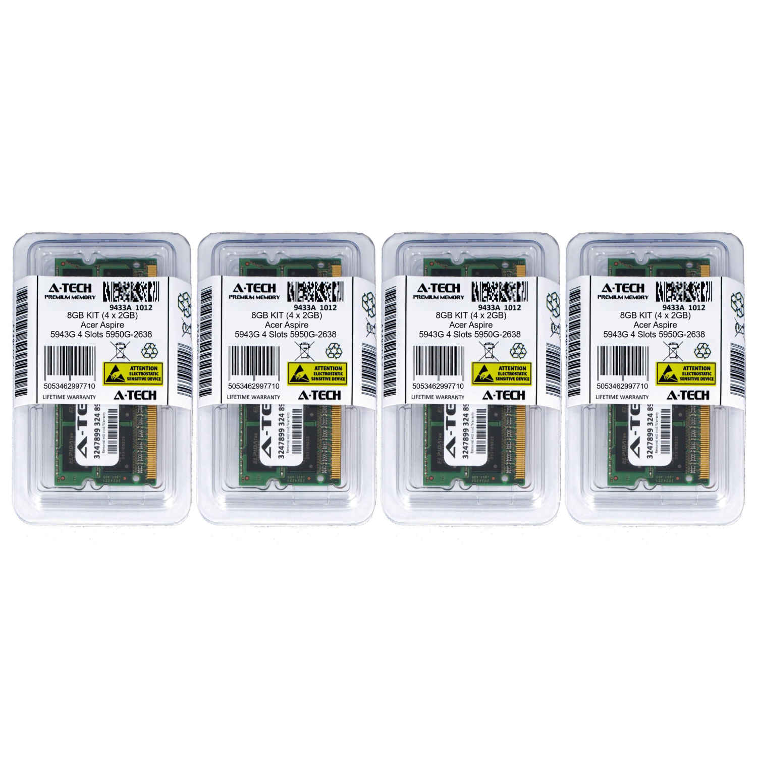 4GB SODIMM Acer Aspire Z1620-UR30P Z1620-UR31P Z1800 Z3-605-UR20 Ram Memory