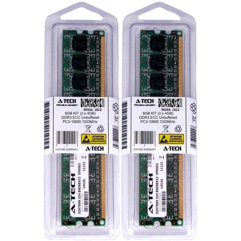 8GB KIT 2 x 4GB HP Compaq G62-228NR G62-229NR G62-229WM G62-231NR Ram Memory